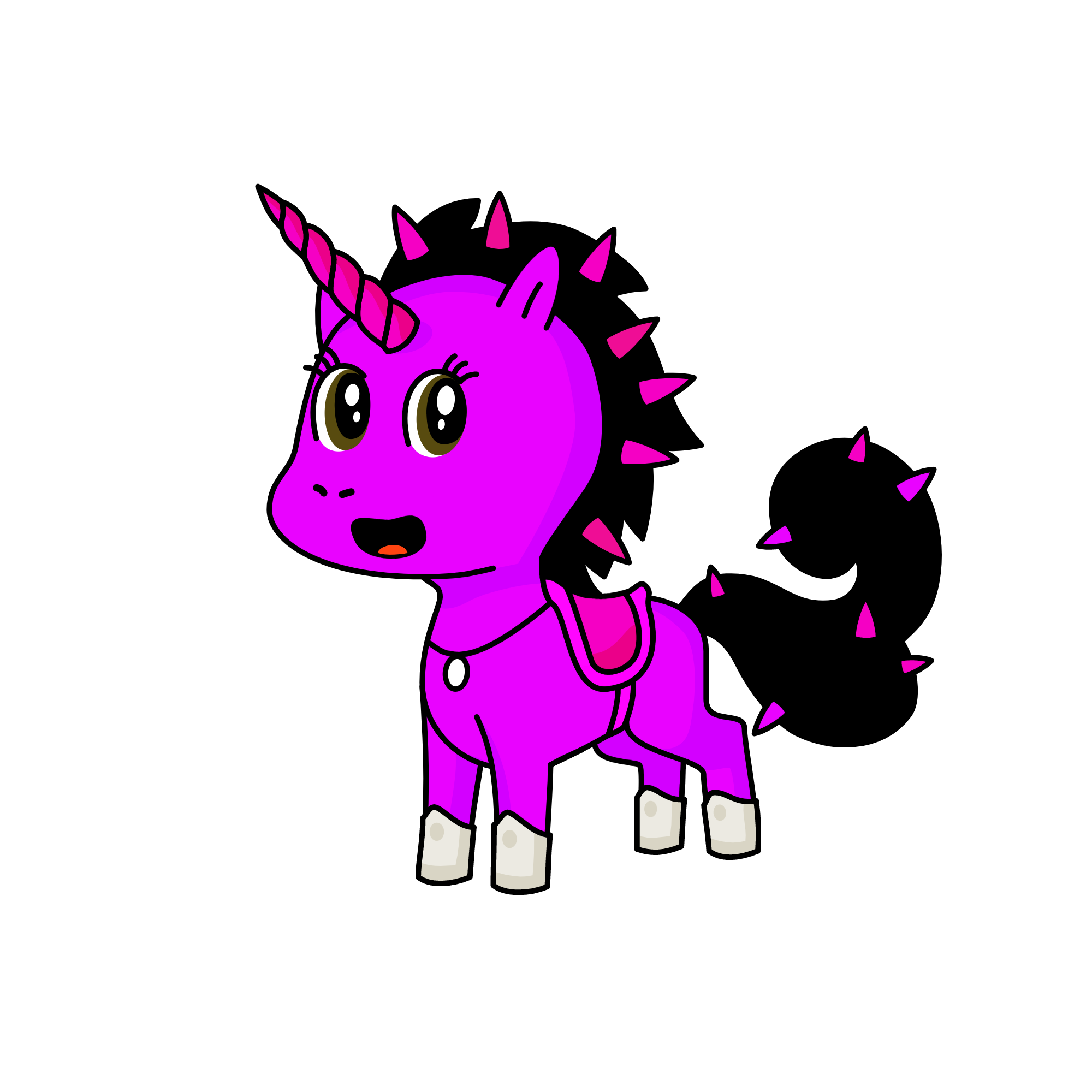 VANELLOPE VON SCHWEETZ, the unicorn