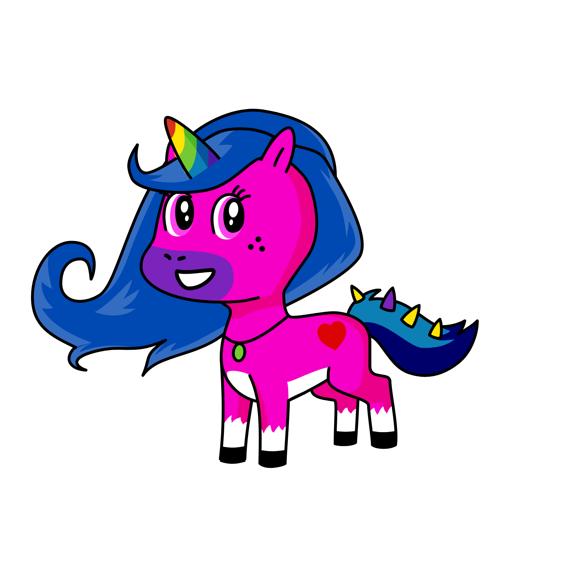Chamya, the unicorn