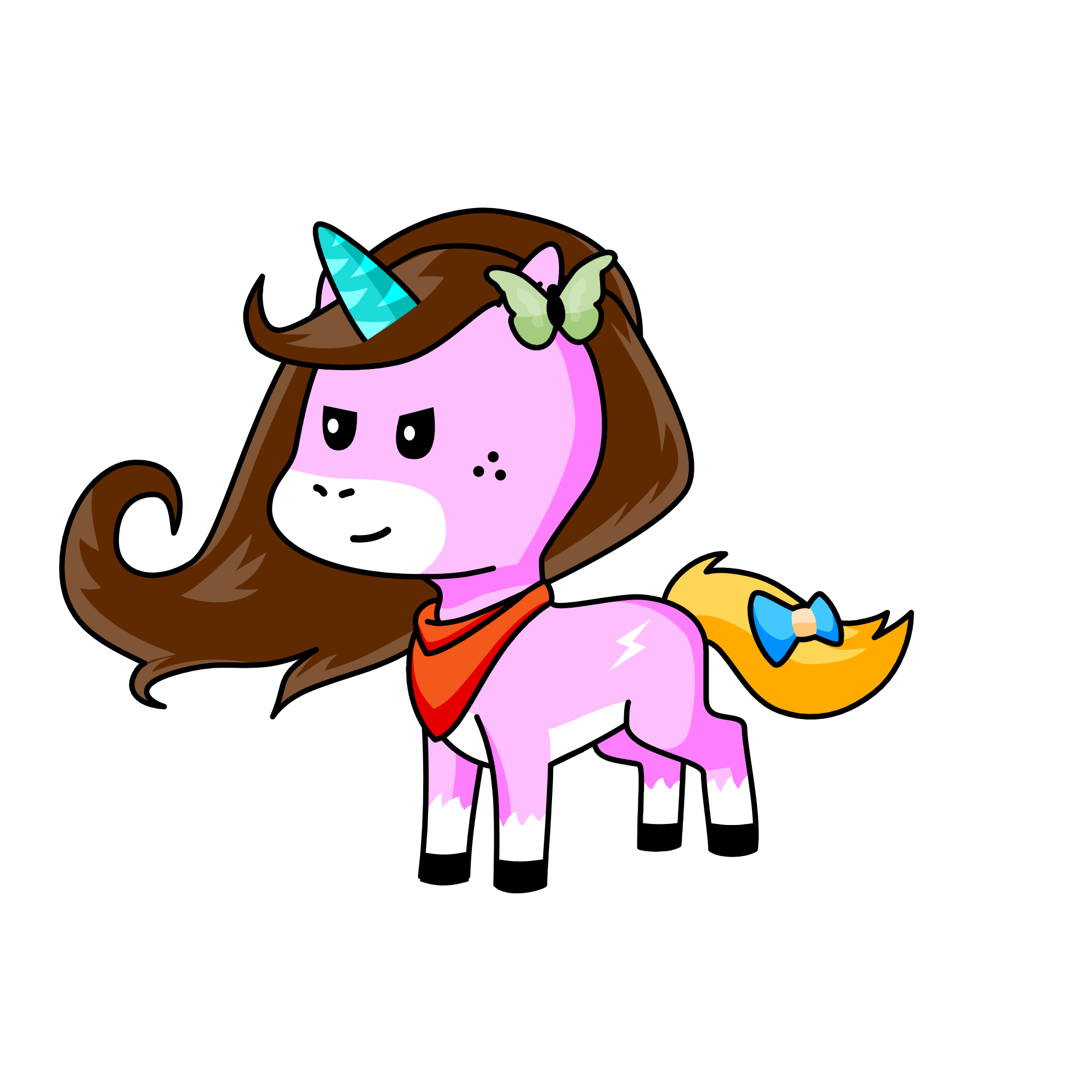 Flashlight, the unicorn