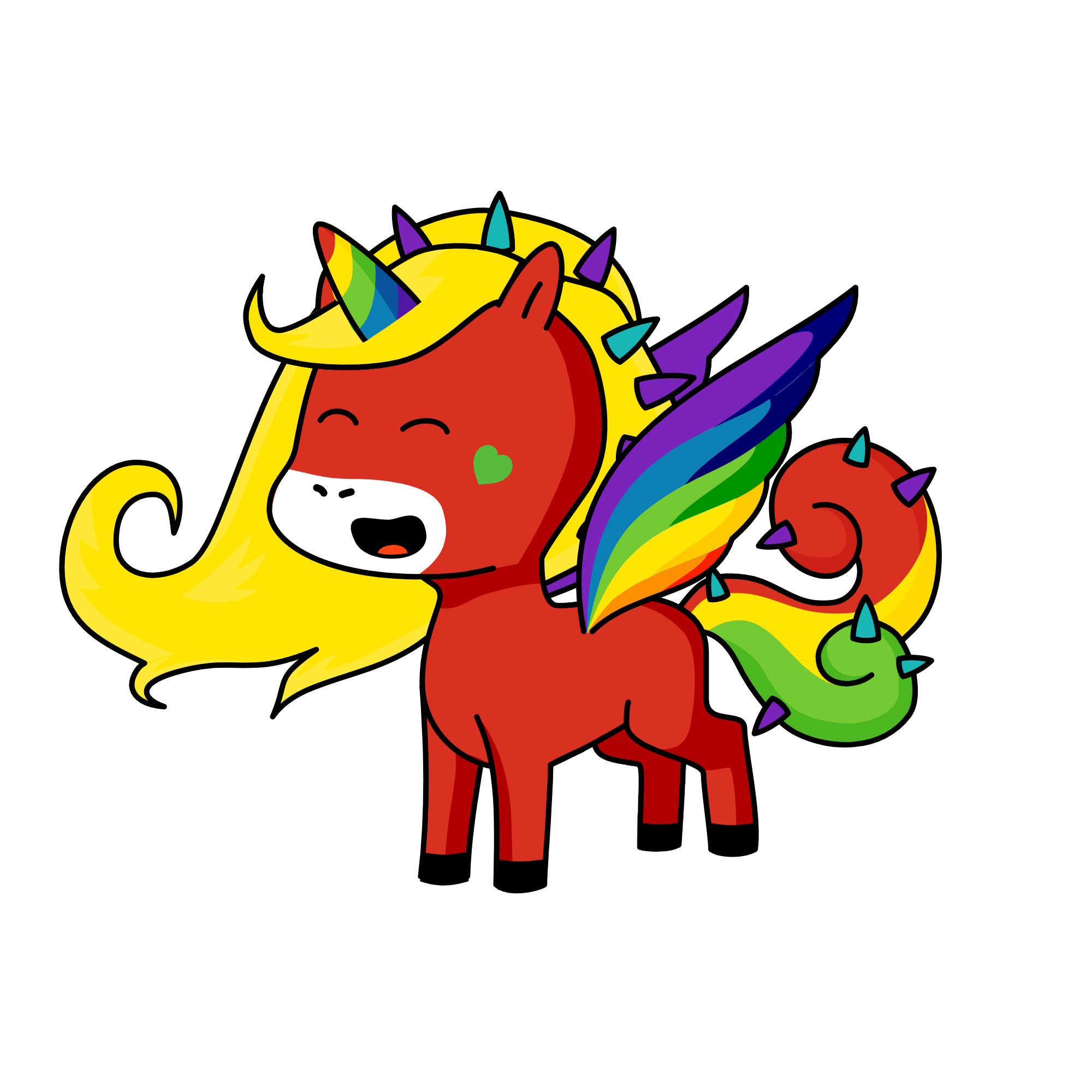Perfeita, the unicorn