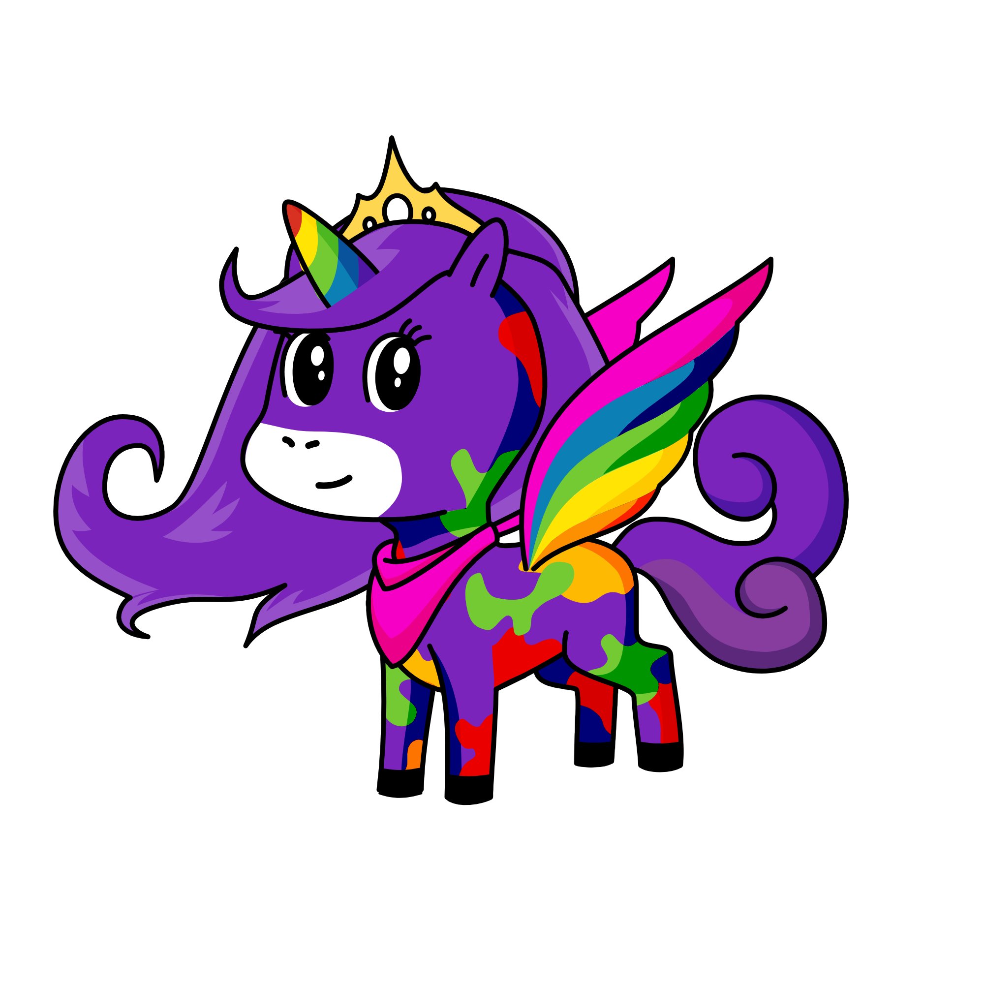 Cutie, the unicorn
