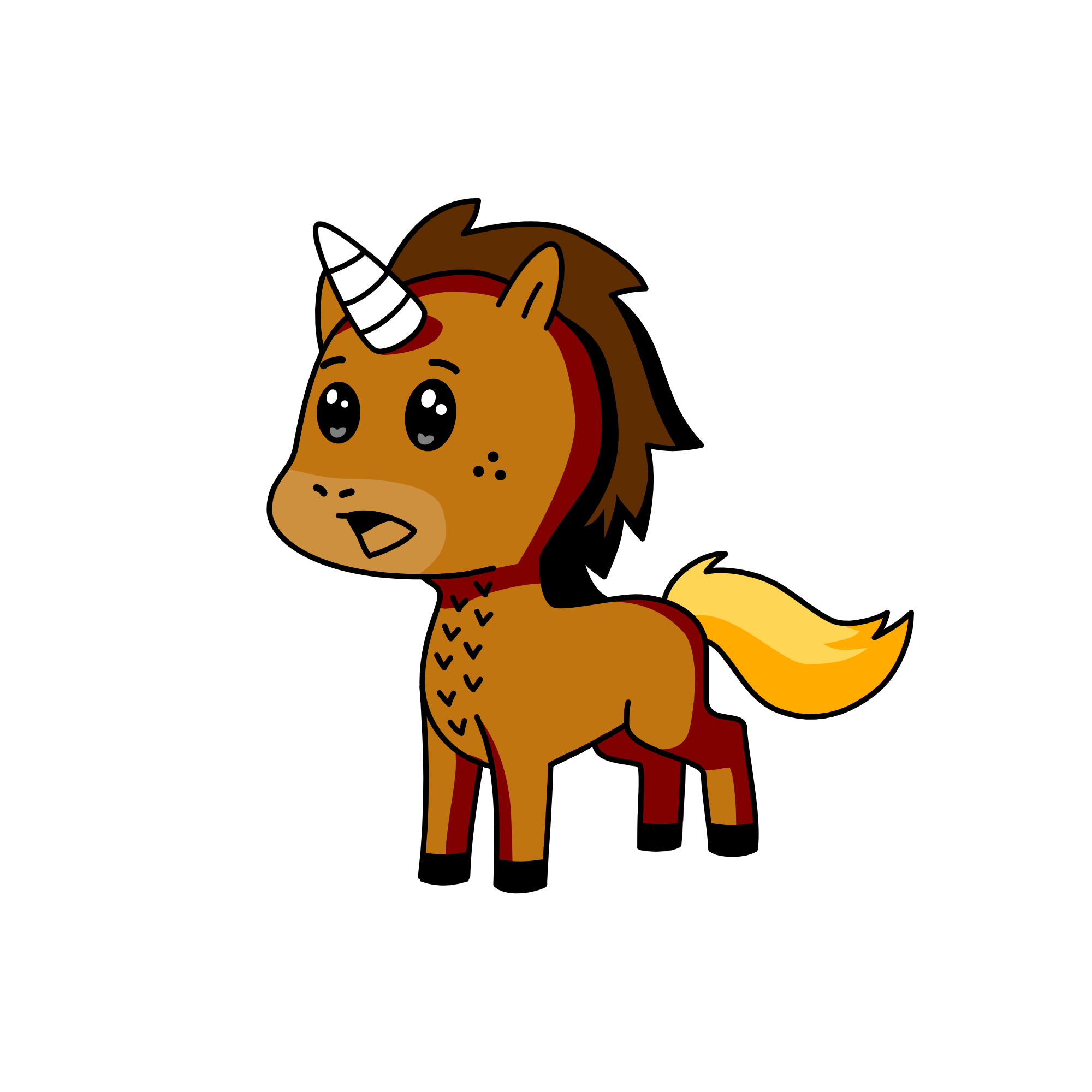 DIGANME FESAAAA, the unicorn