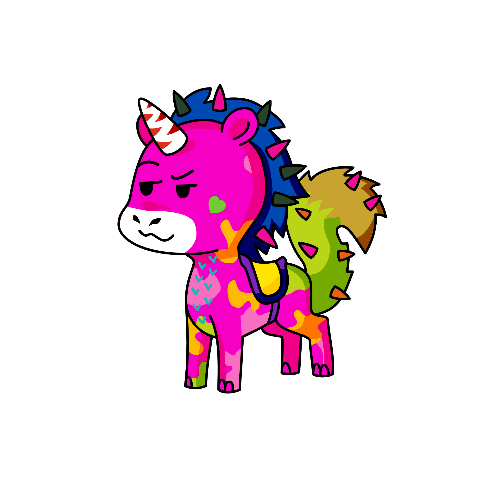 The Worst Unicorn, the unicorn