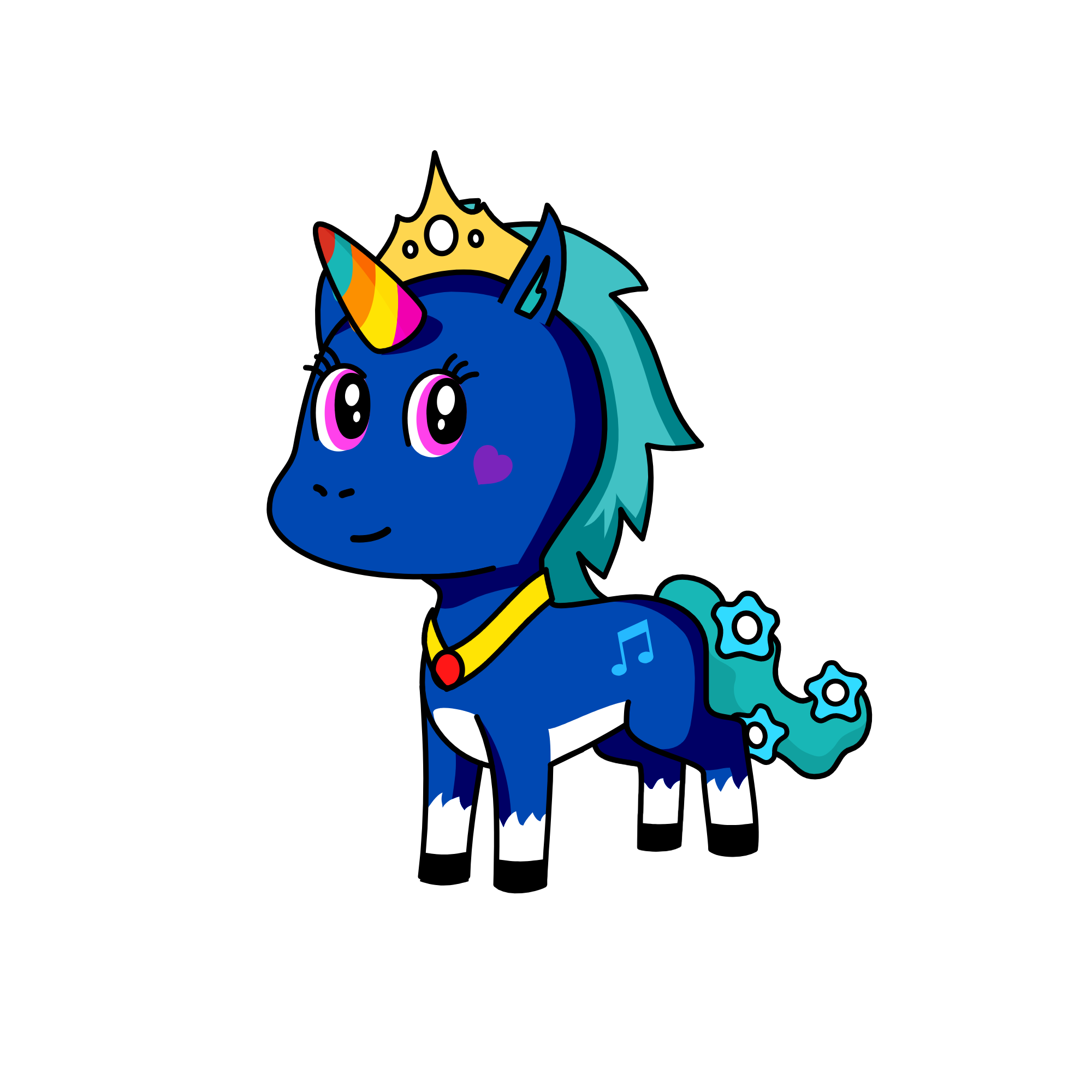 Night, the unicorn