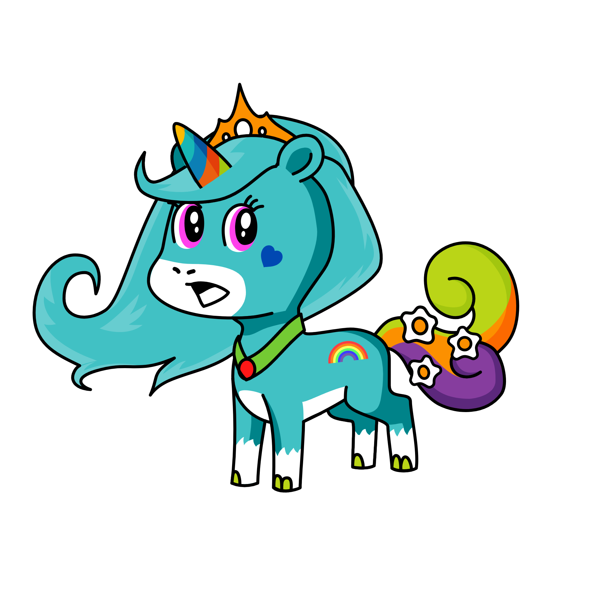 snow, the unicorn