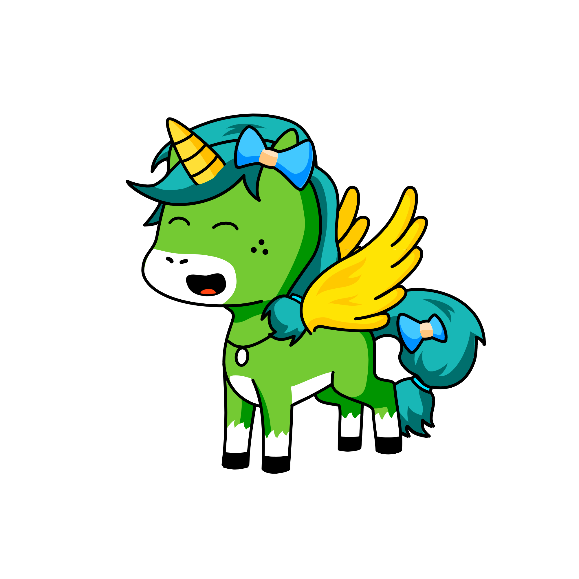 Isabella's Unicorn, the unicorn