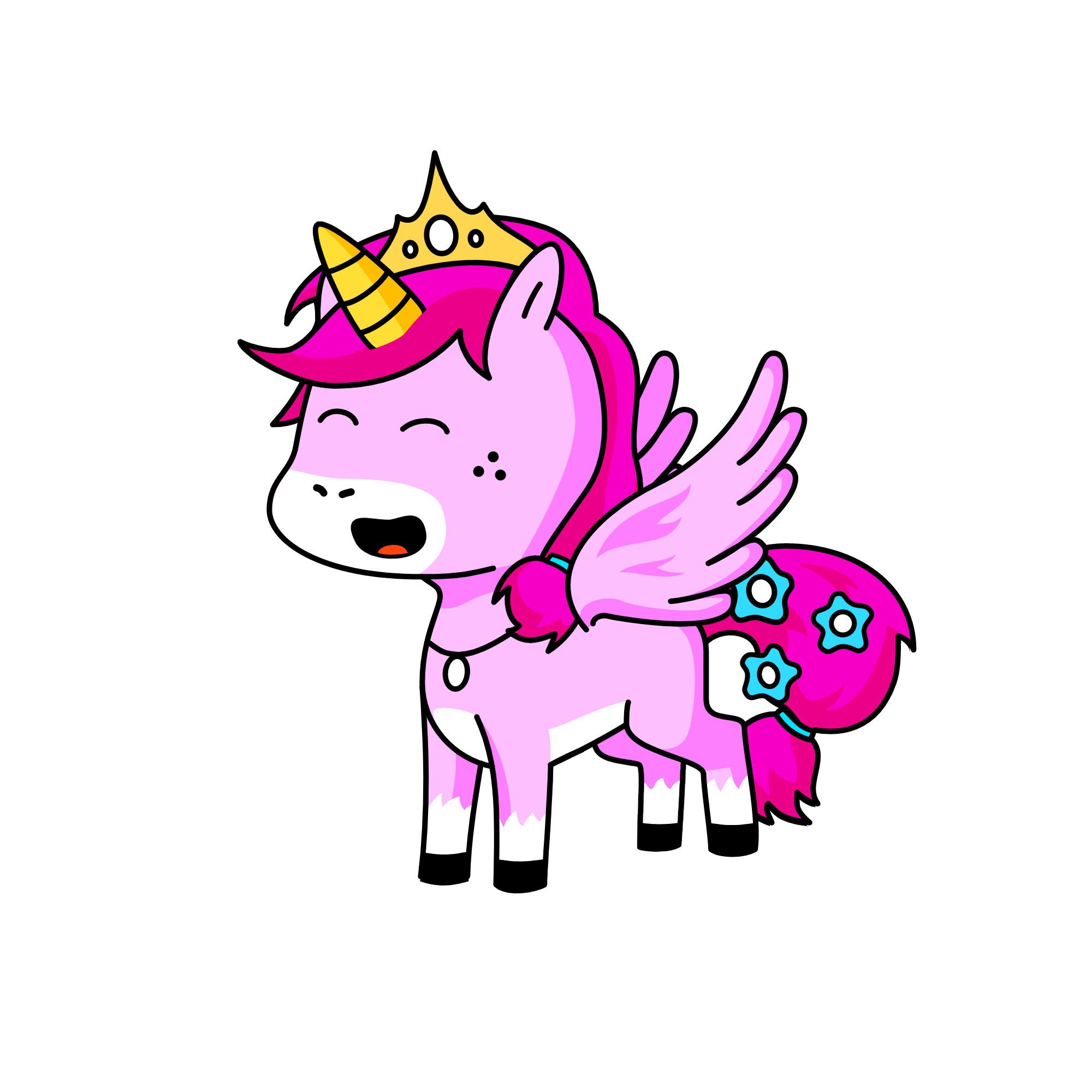 Annabella's Unicorn, the unicorn