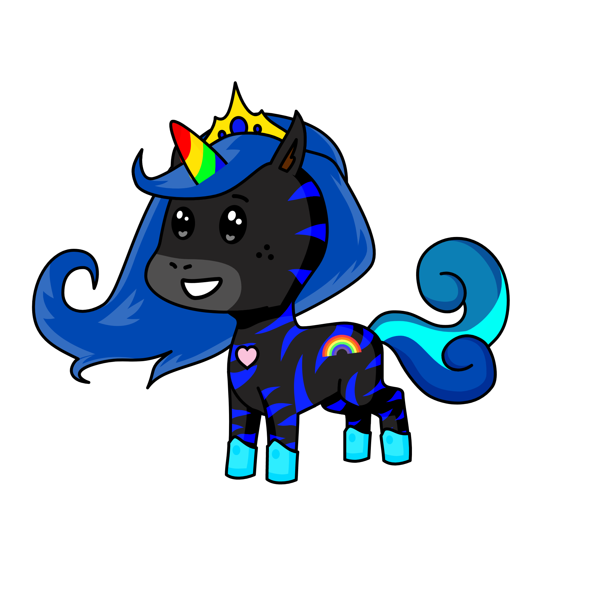 Princess Sarah, the unicorn