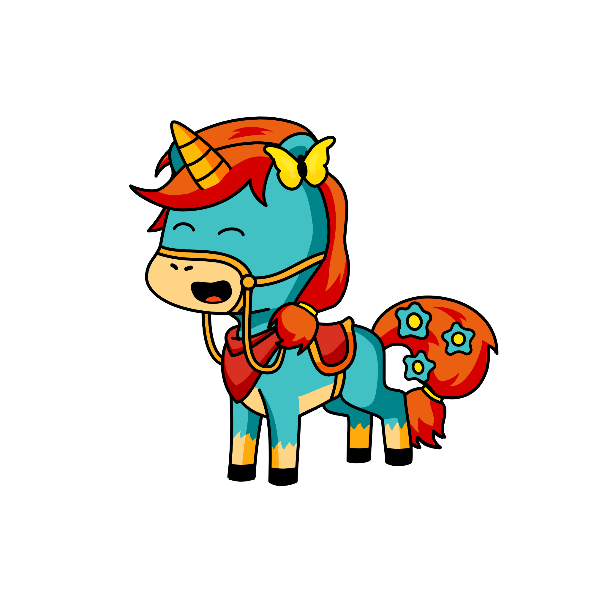 classic farmicorn, the unicorn