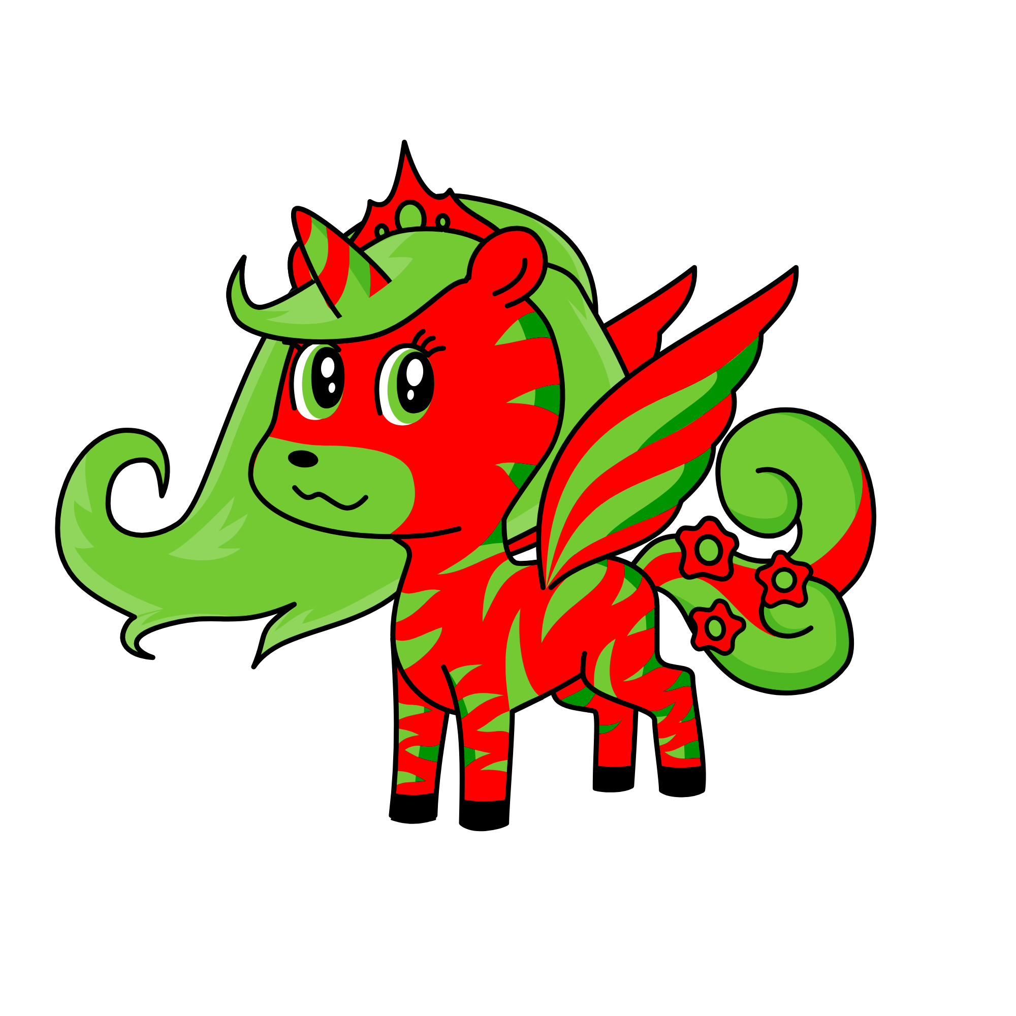 Jingle bell, the unicorn