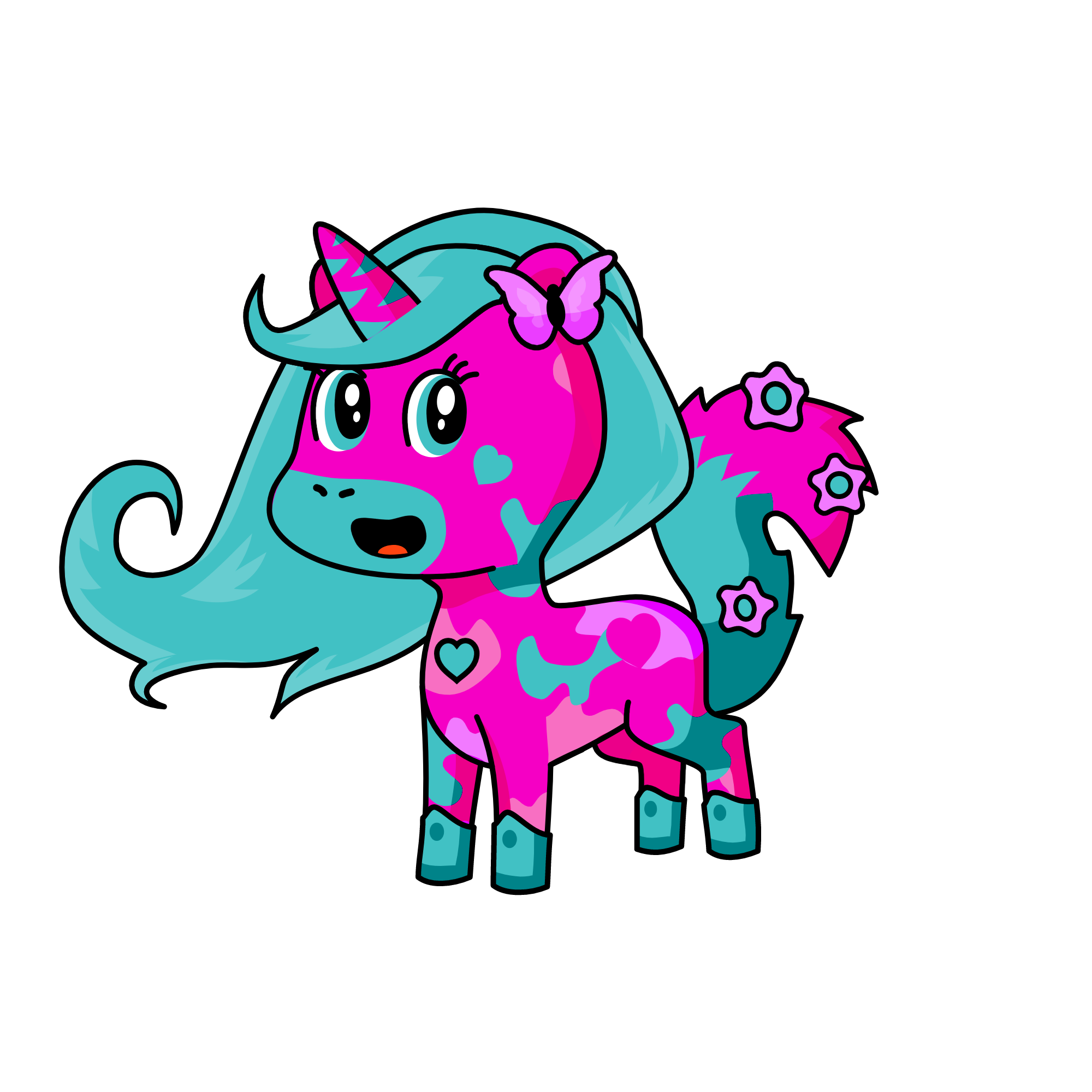 Sparkle sauce, the unicorn