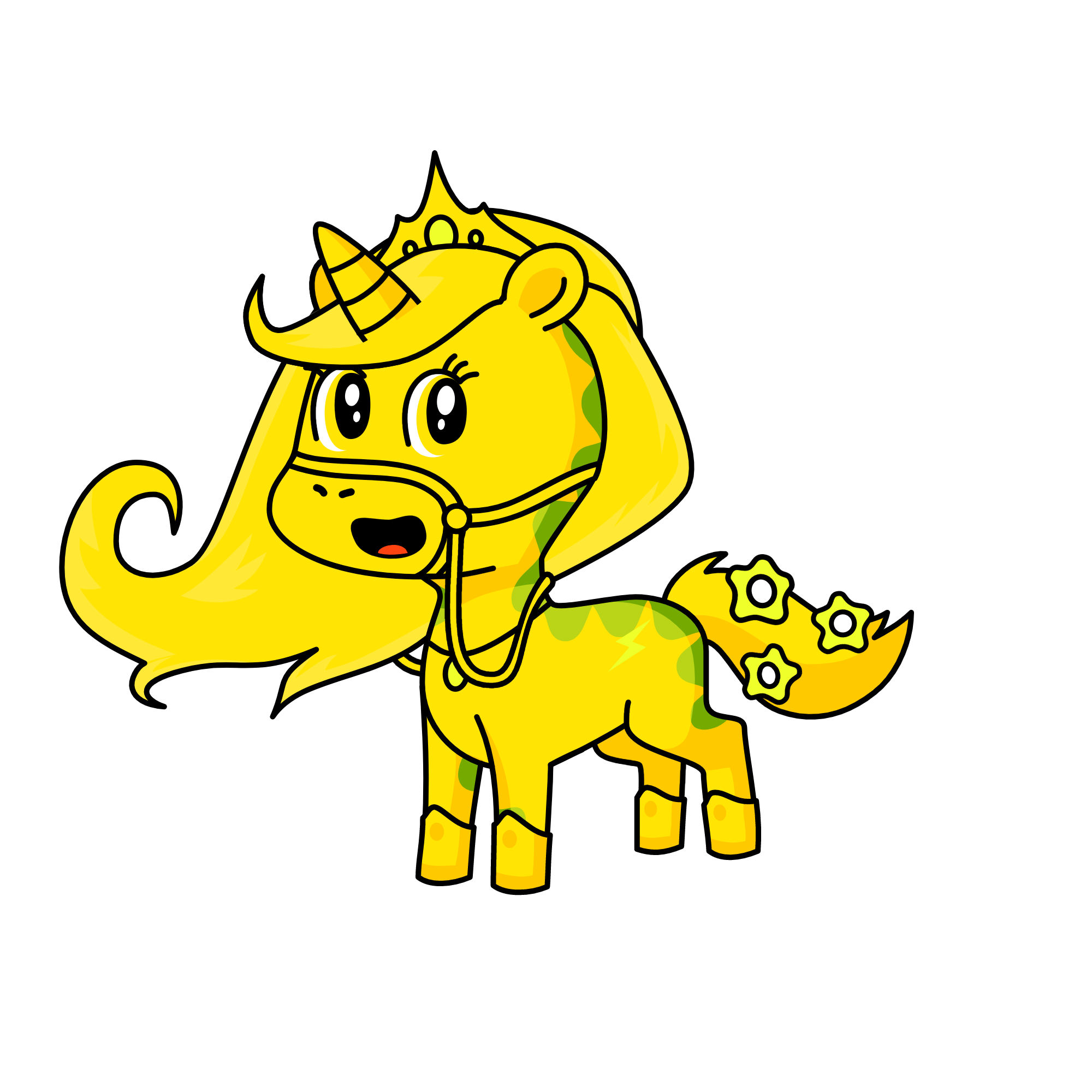 Sunny, the unicorn