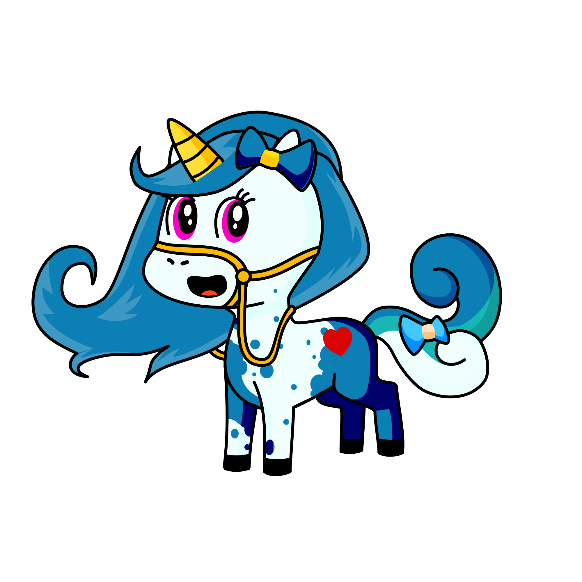Fluffy , the unicorn
