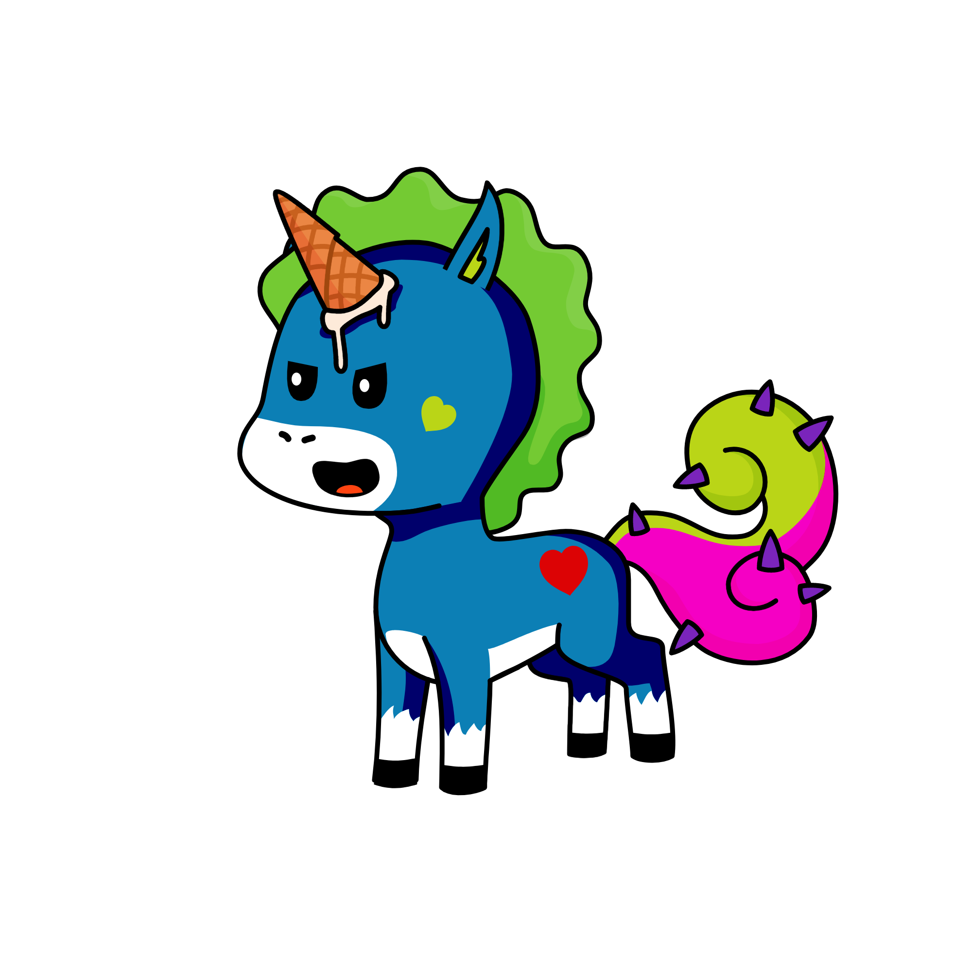 Rudie Reinzz, the unicorn