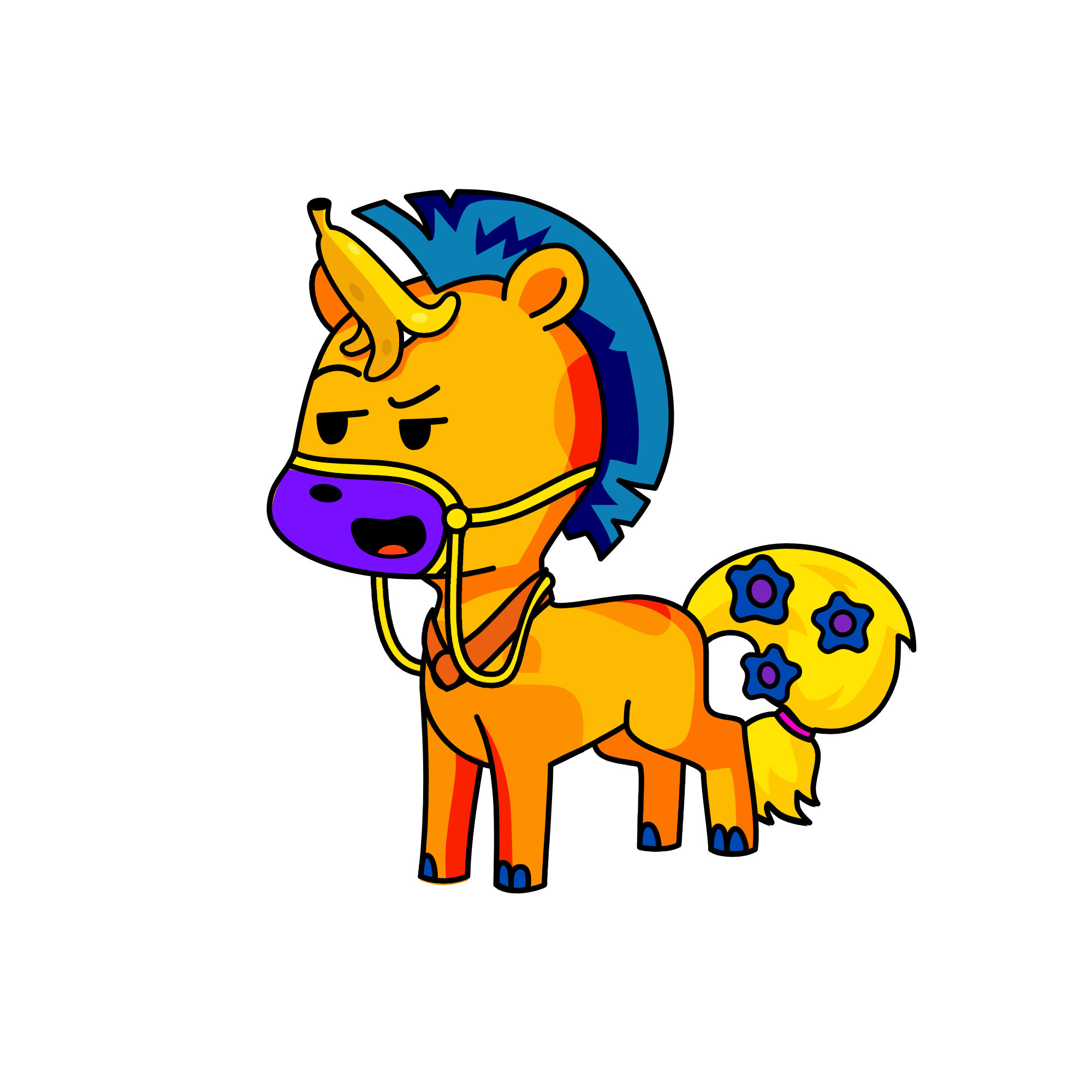 BANANA SPRING, the unicorn