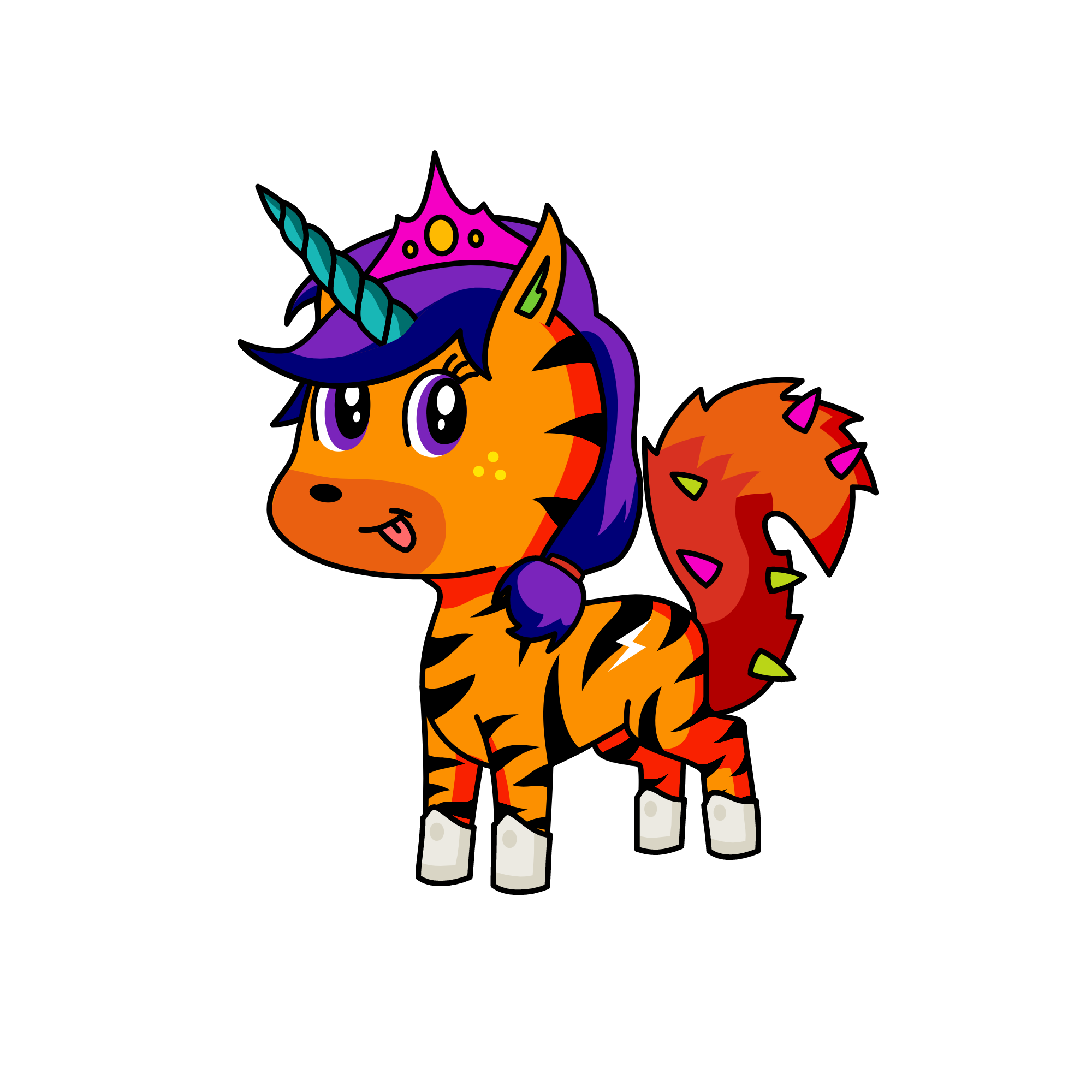 Tigres, the unicorn