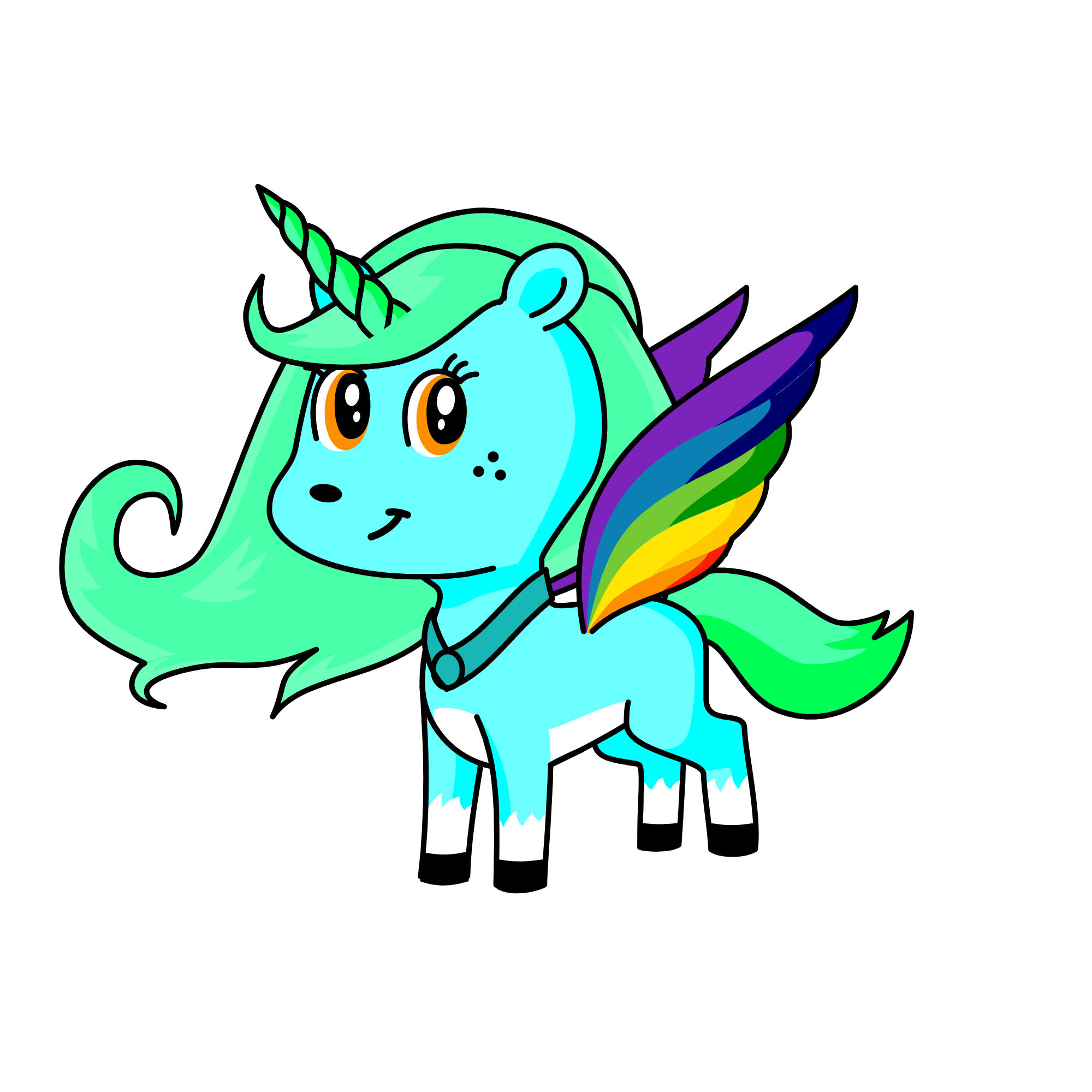 Unie, the unicorn