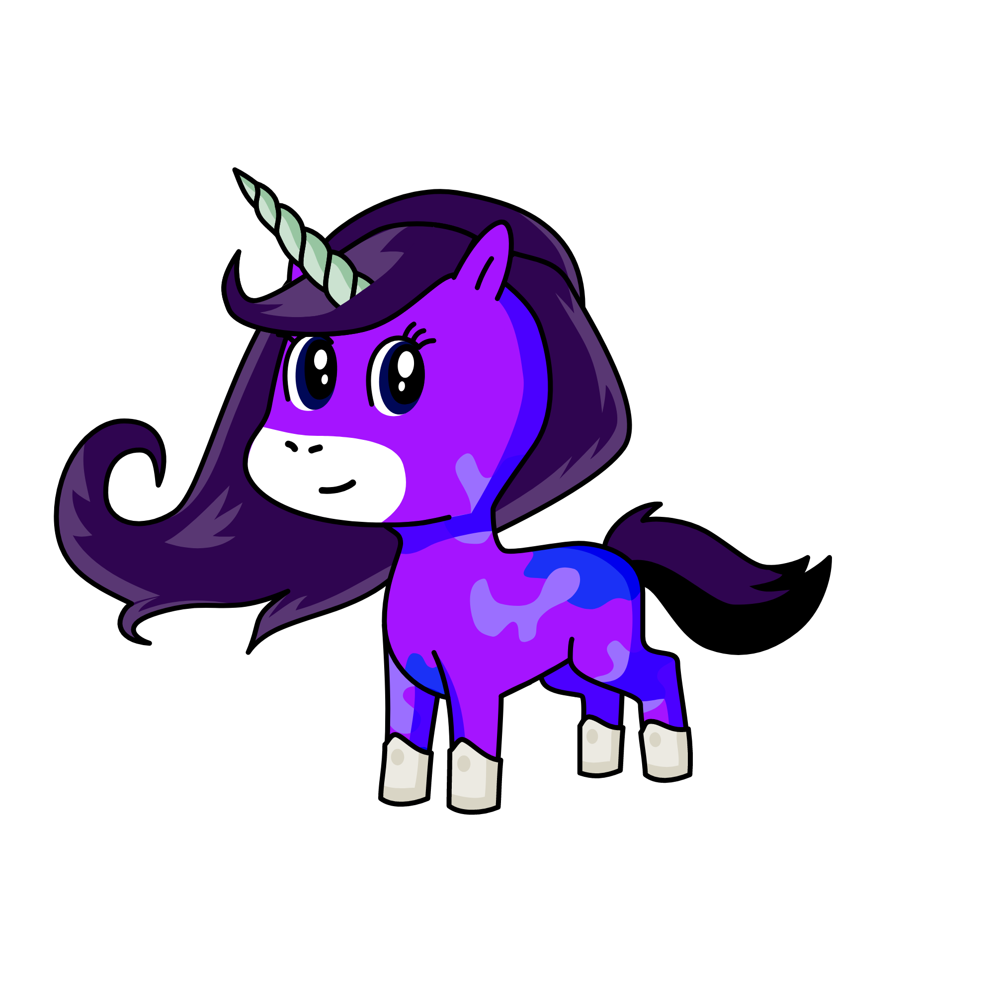 Lunar, the unicorn