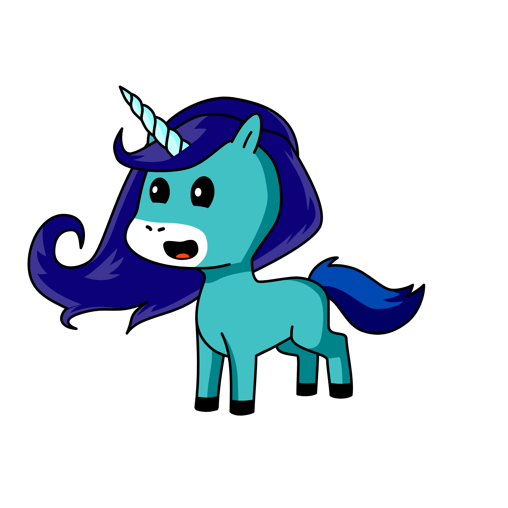 Funneh, the unicorn