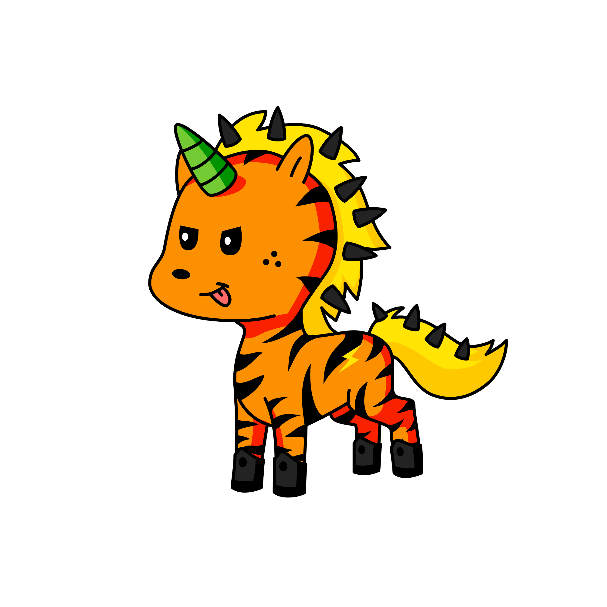 Brat, the unicorn