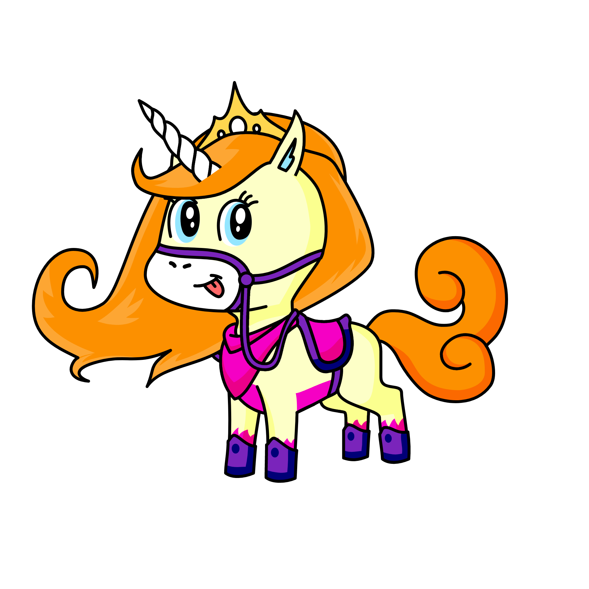 Ana, the unicorn