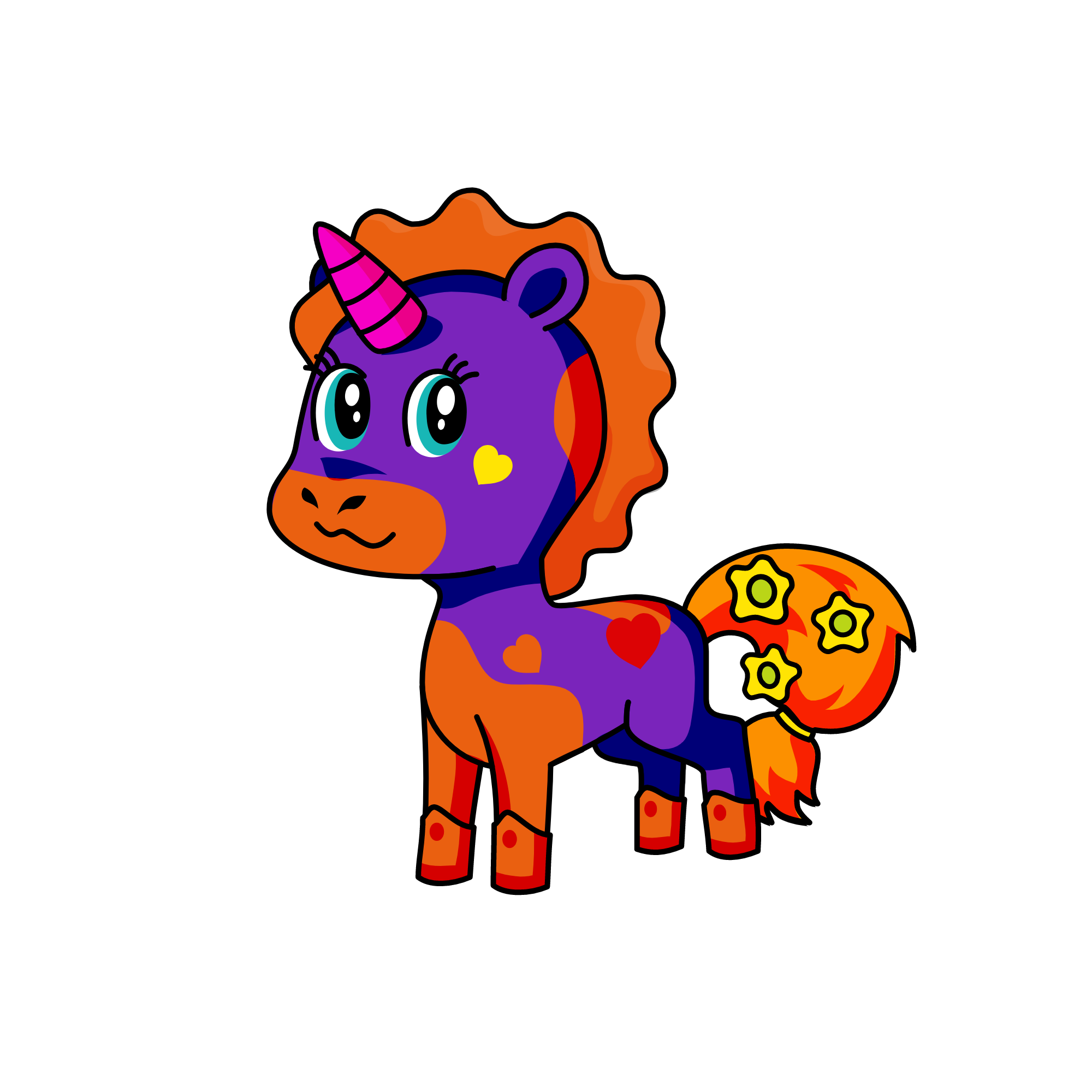 cloudy , the unicorn