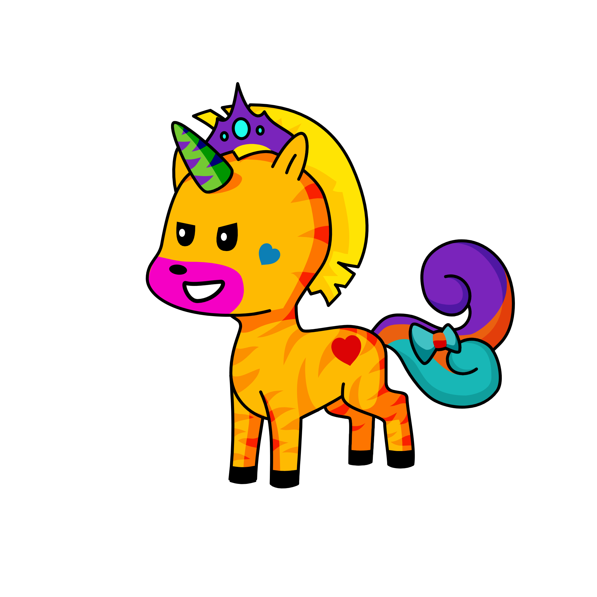 crule king, the unicorn
