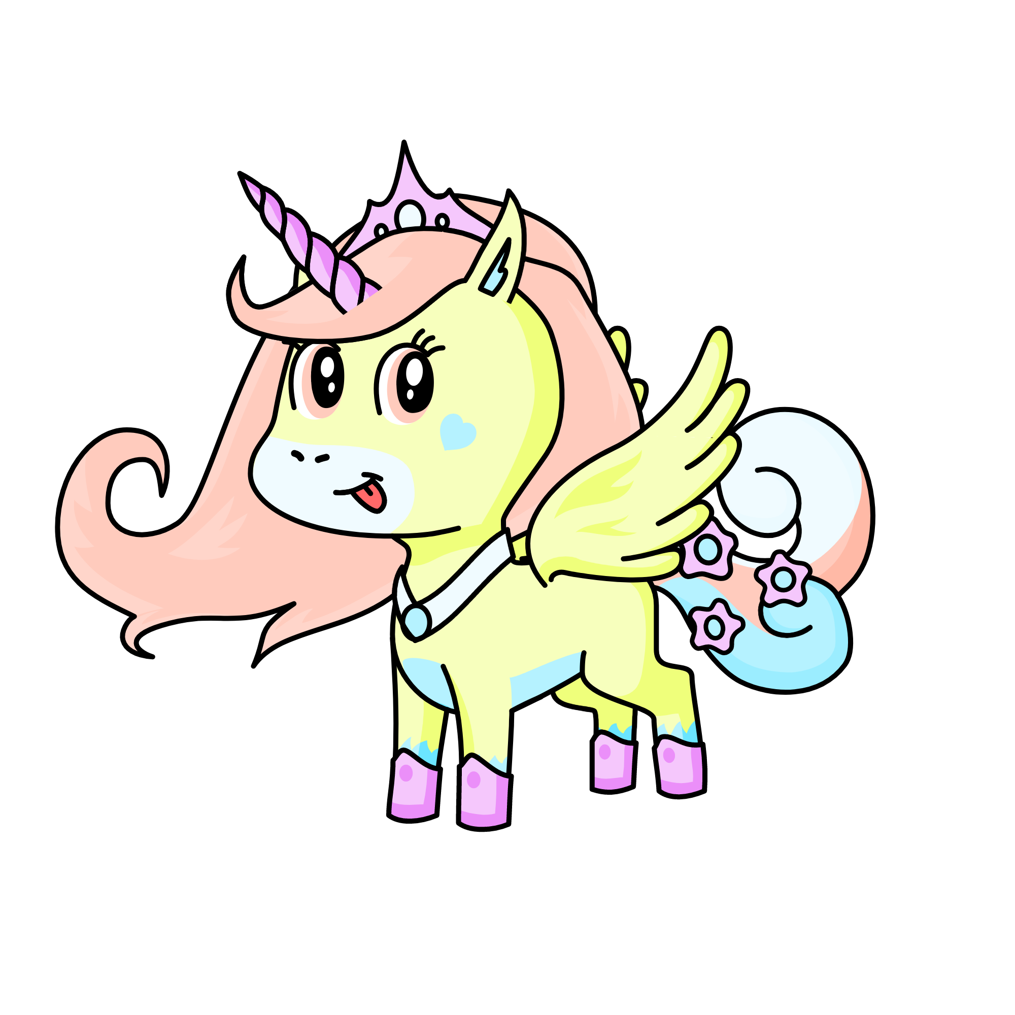 Fairy, the unicorn