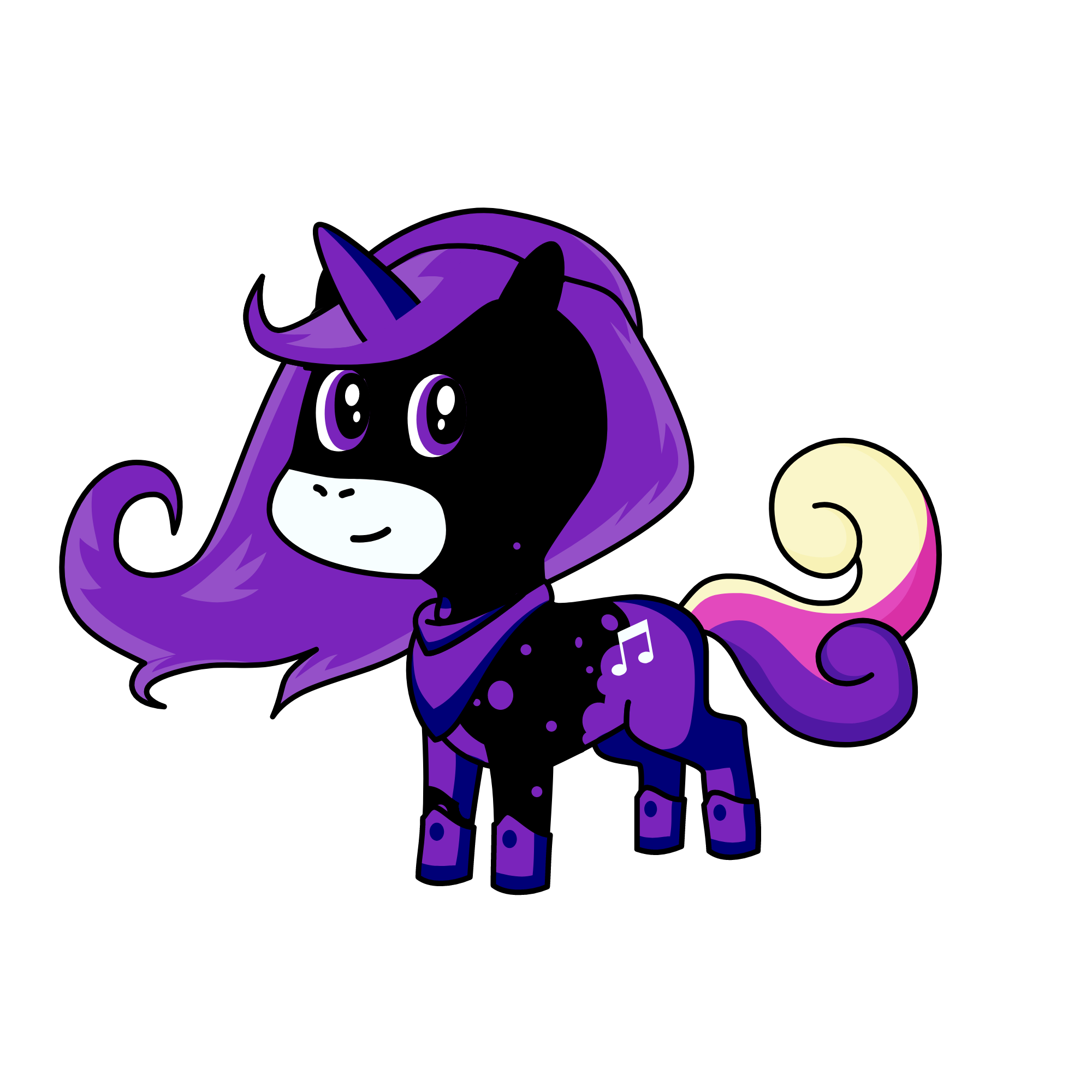 gece, the unicorn