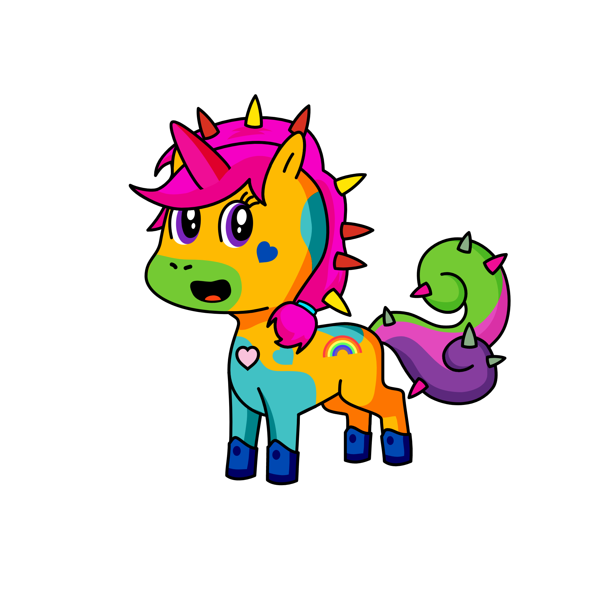 RAİNBOW, the unicorn