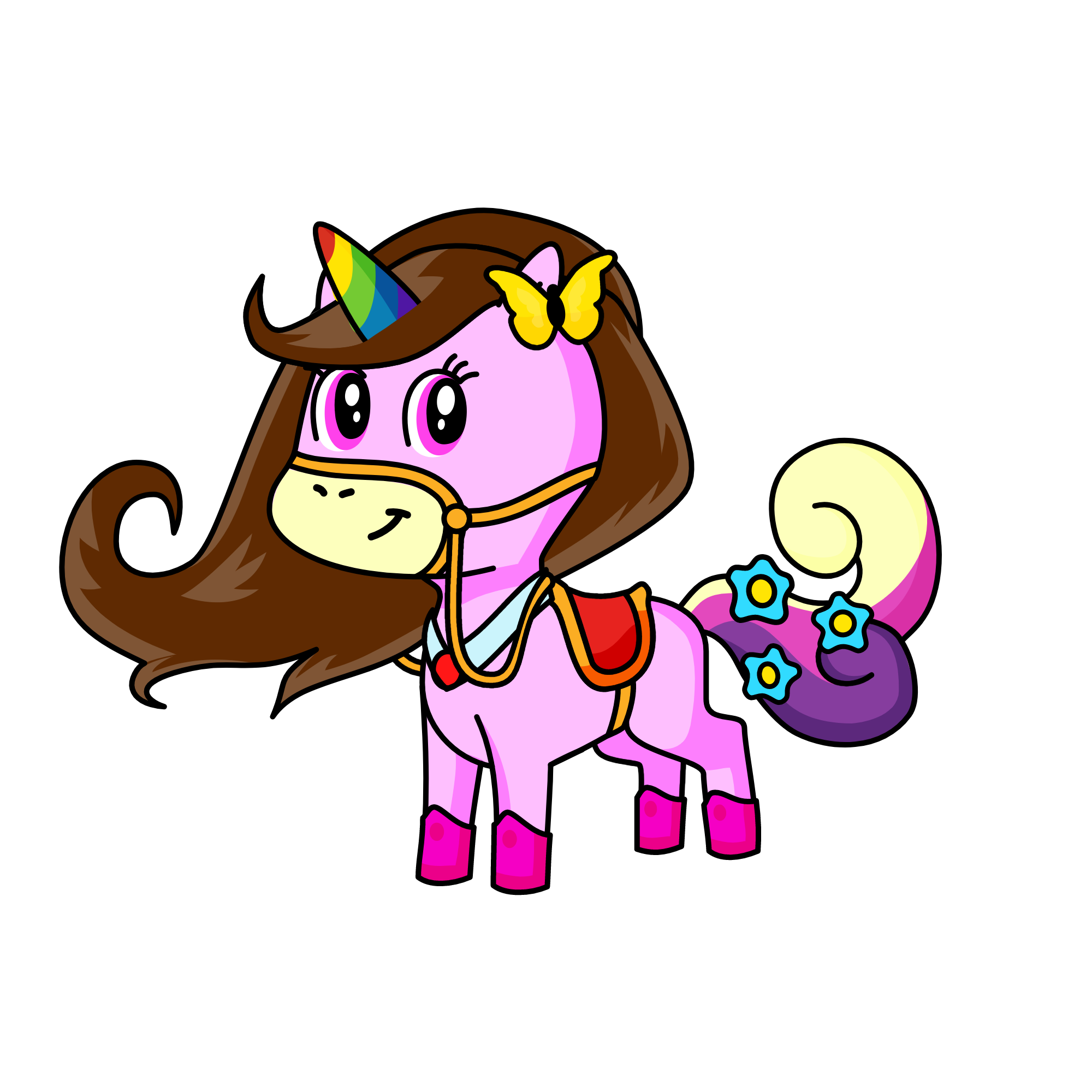 Lessly, the unicorn
