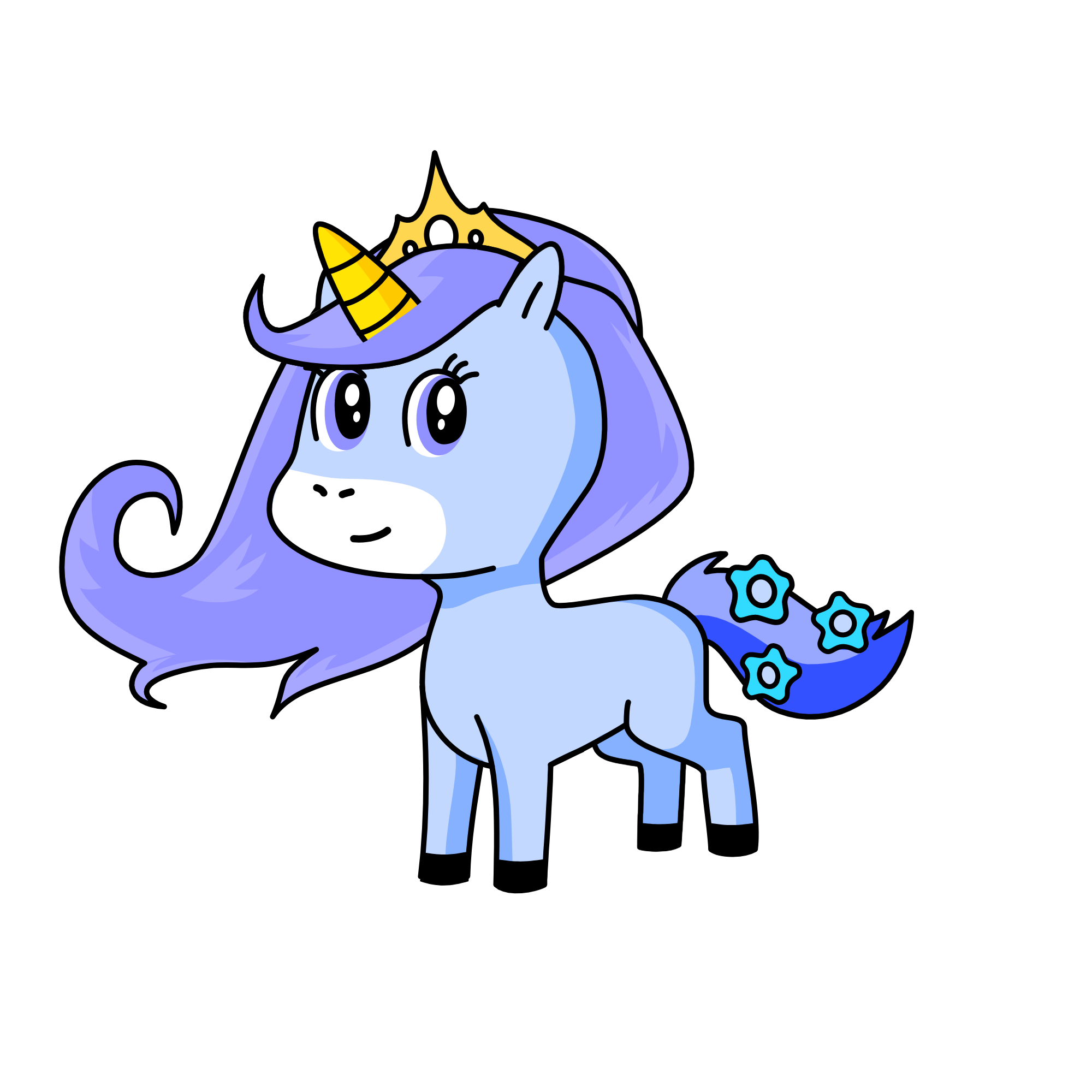 Queen of Winter , the unicorn