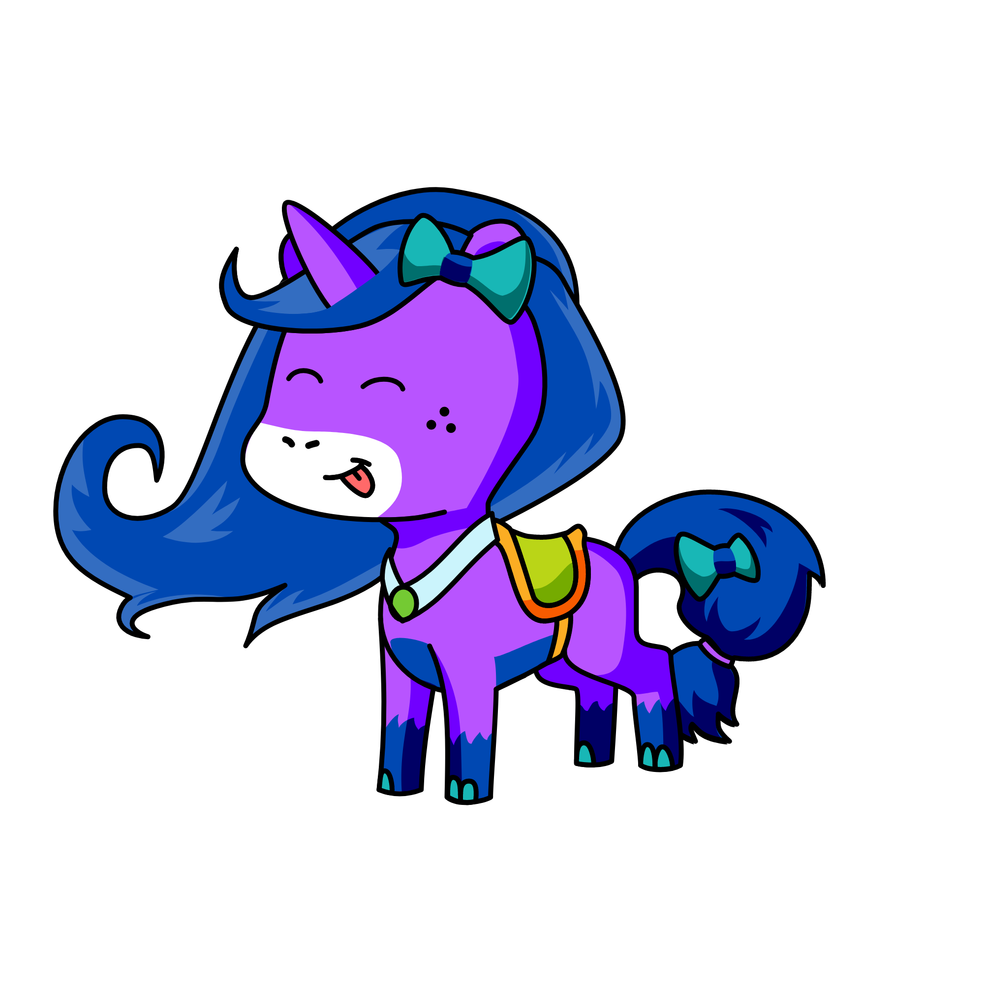 Midnight, the unicorn