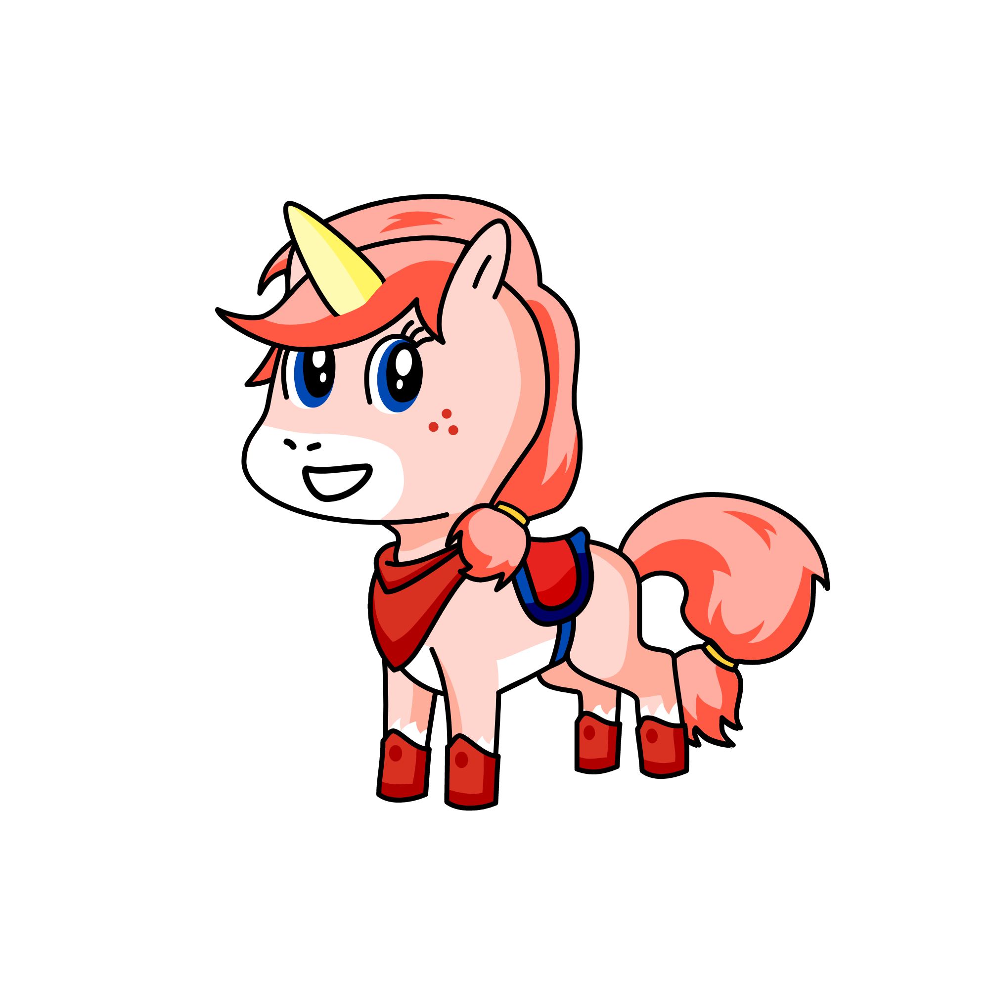 Shiya, the unicorn