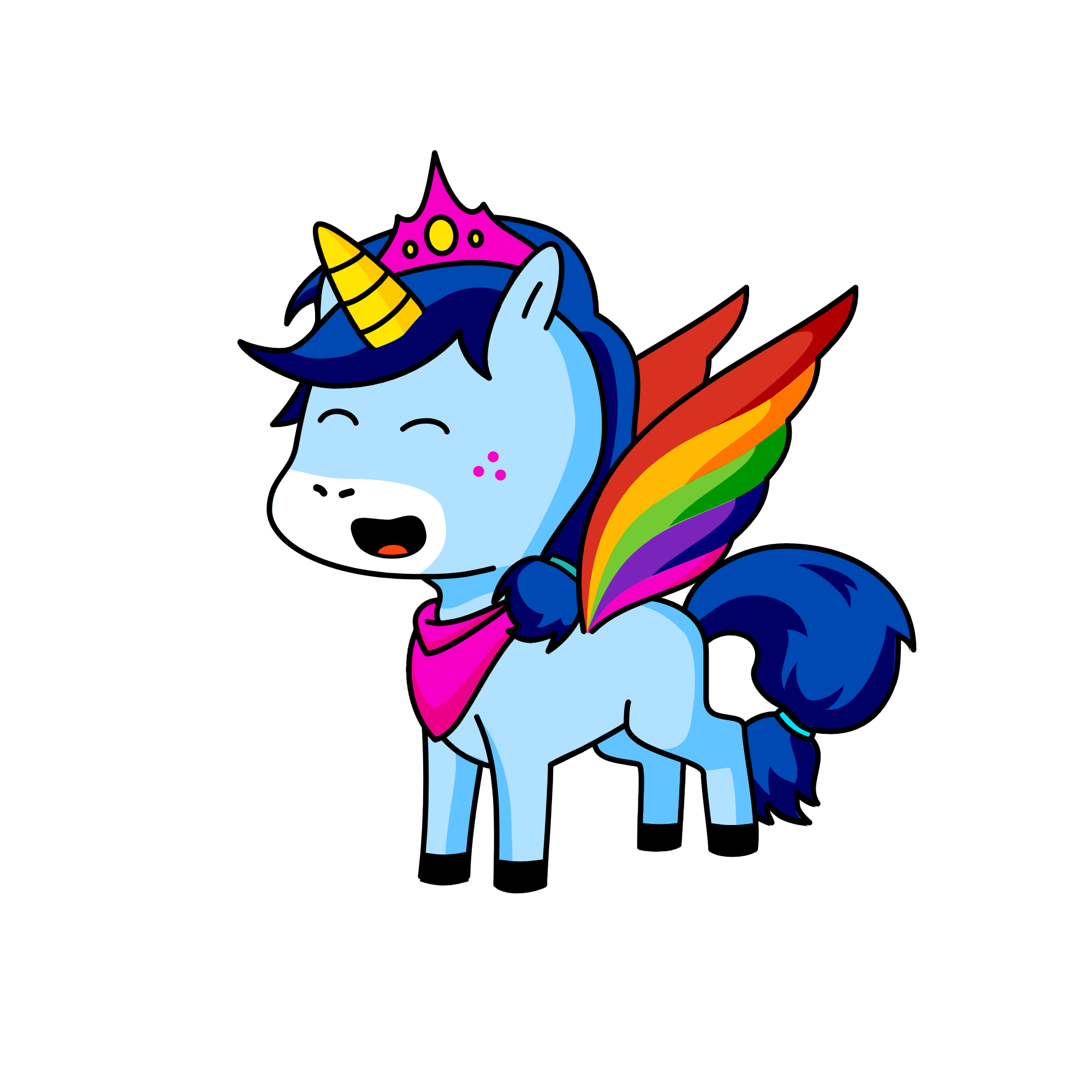 Lovely, the unicorn
