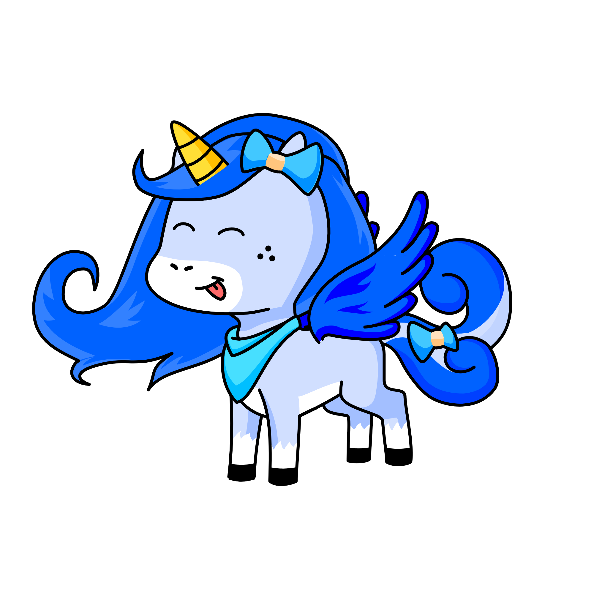 Snow Queen, the unicorn