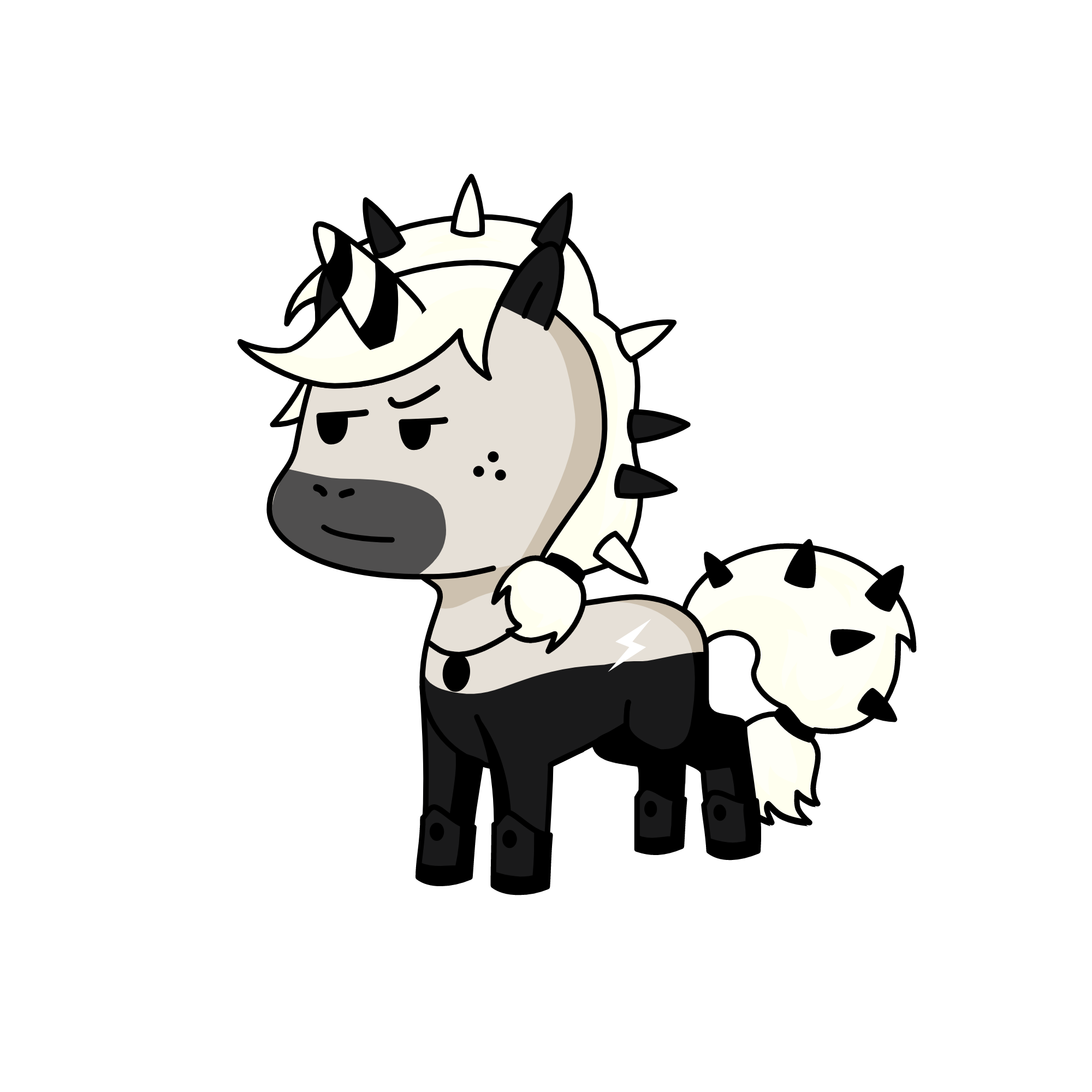 Gothy , the unicorn