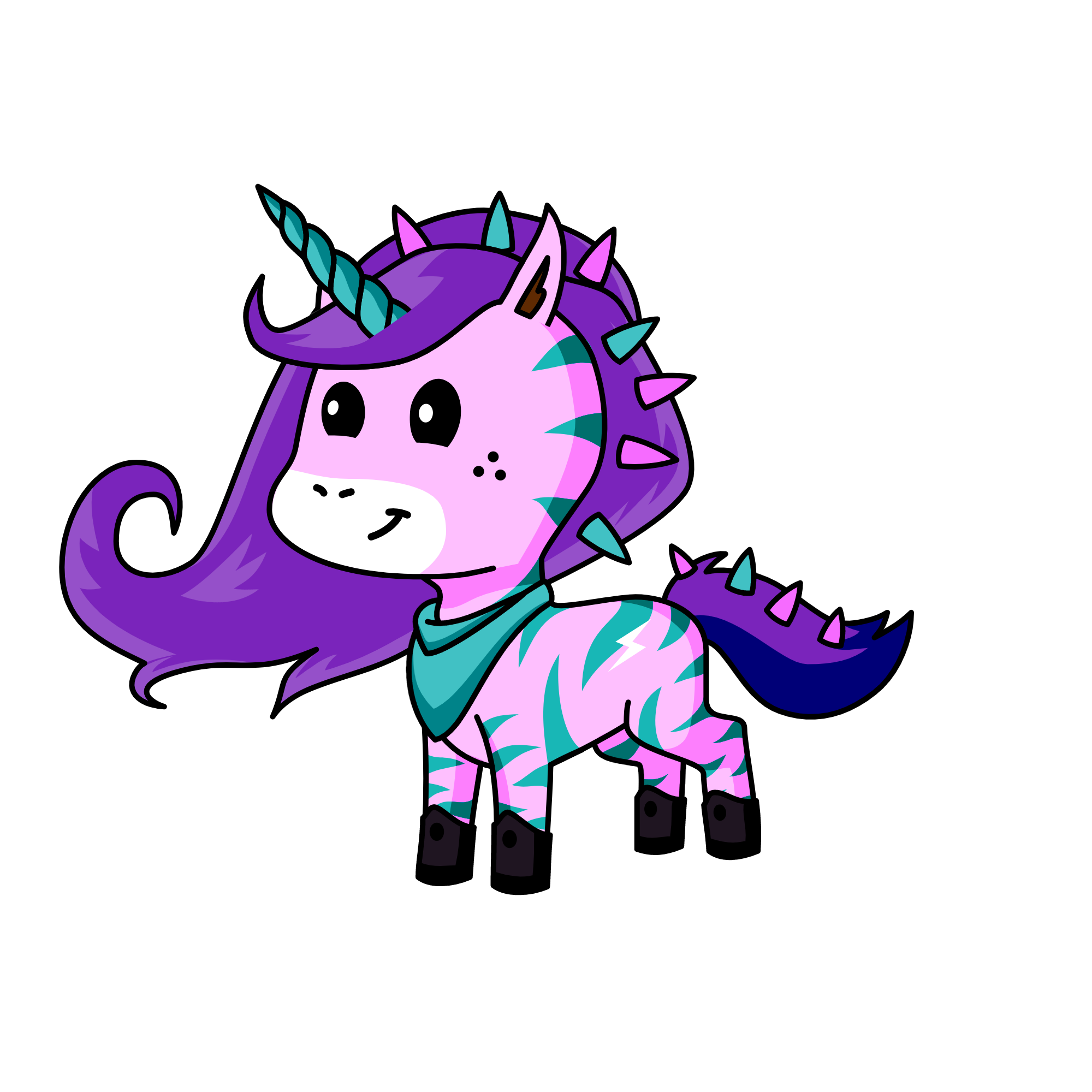 Динона, the unicorn