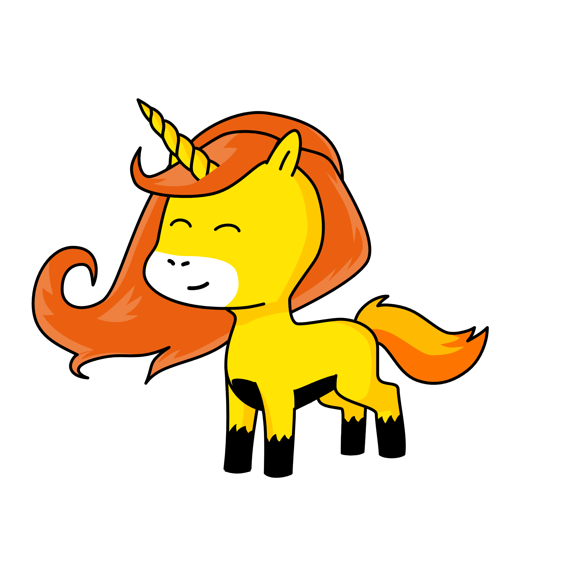 Mrs.golden apple, the unicorn