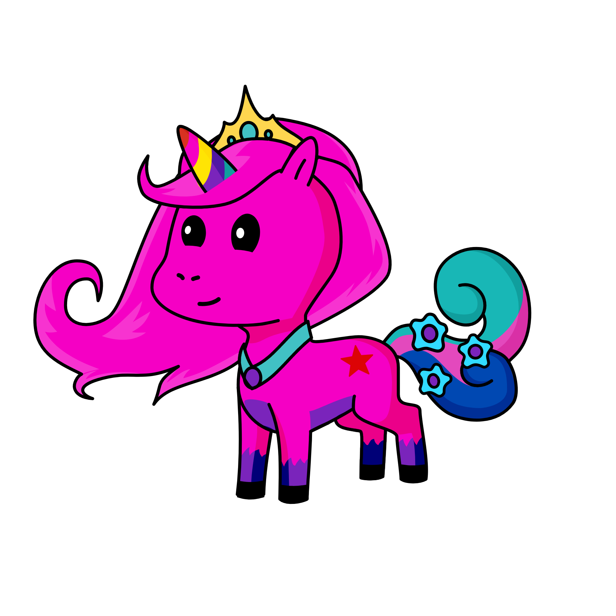 Love, the unicorn