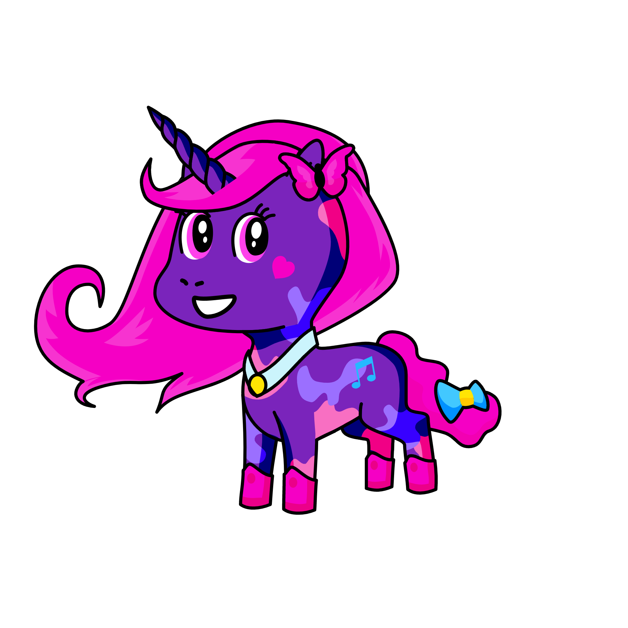 Twilight Sparkle, the unicorn