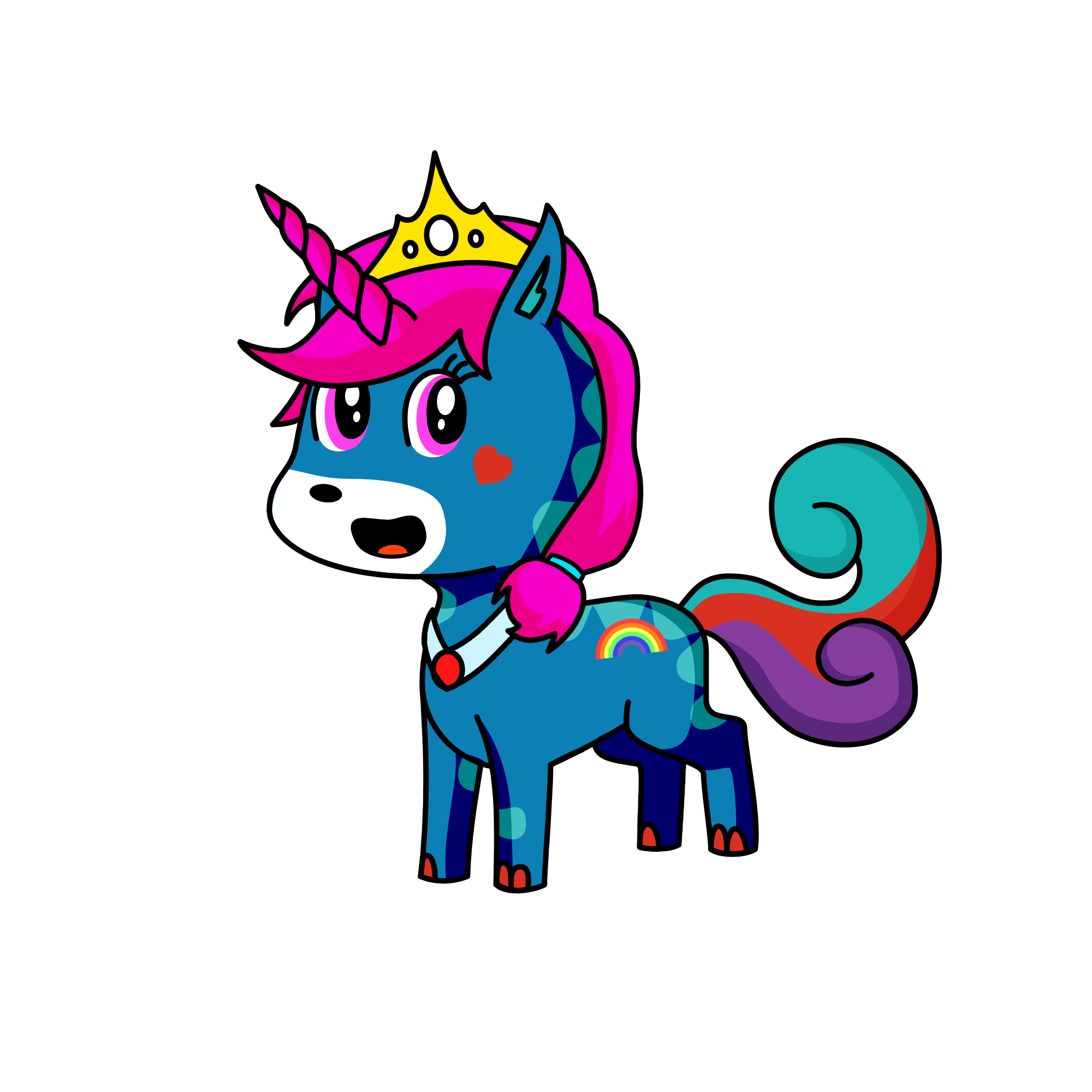 Anvicorn, the unicorn