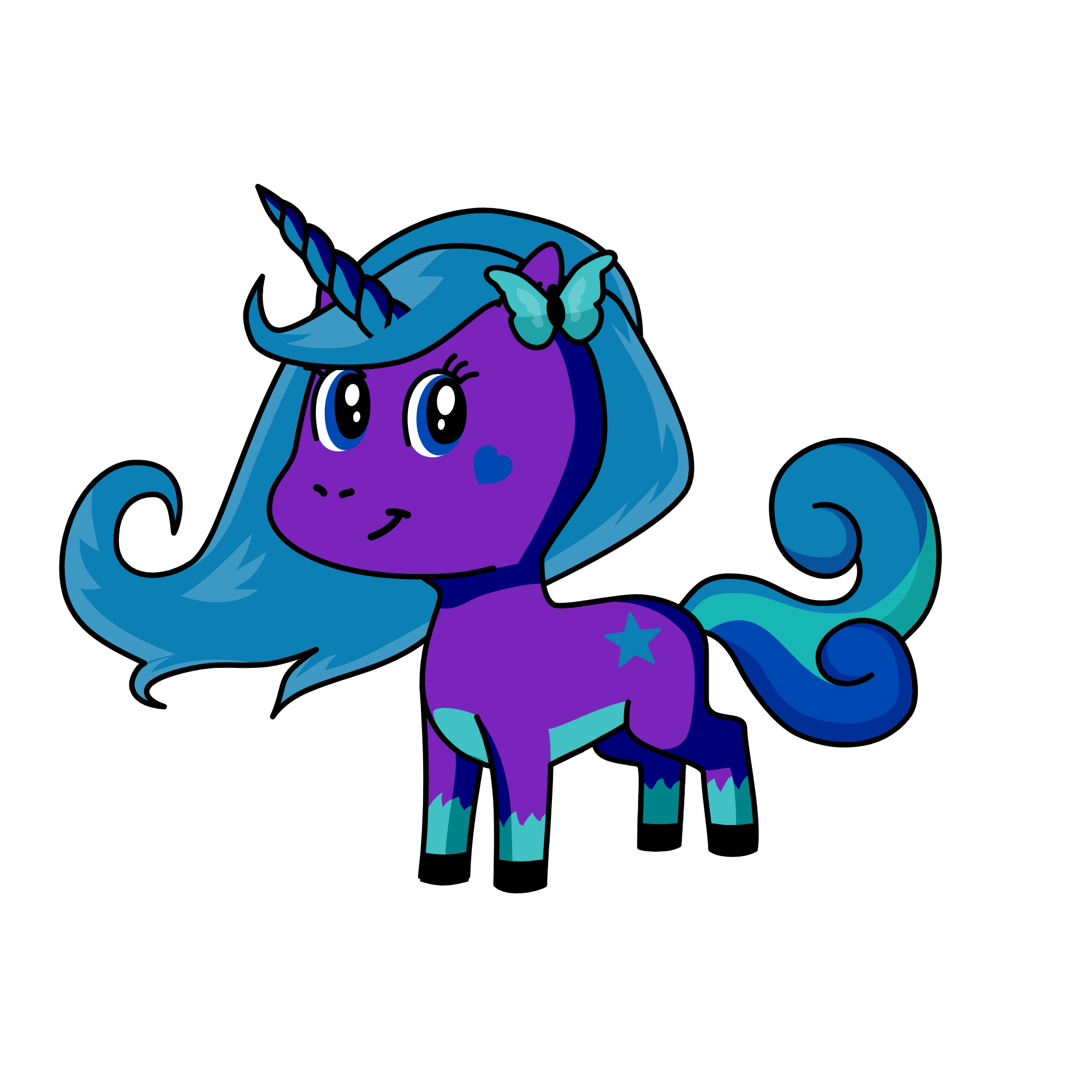 Twilight Sparkle, the unicorn