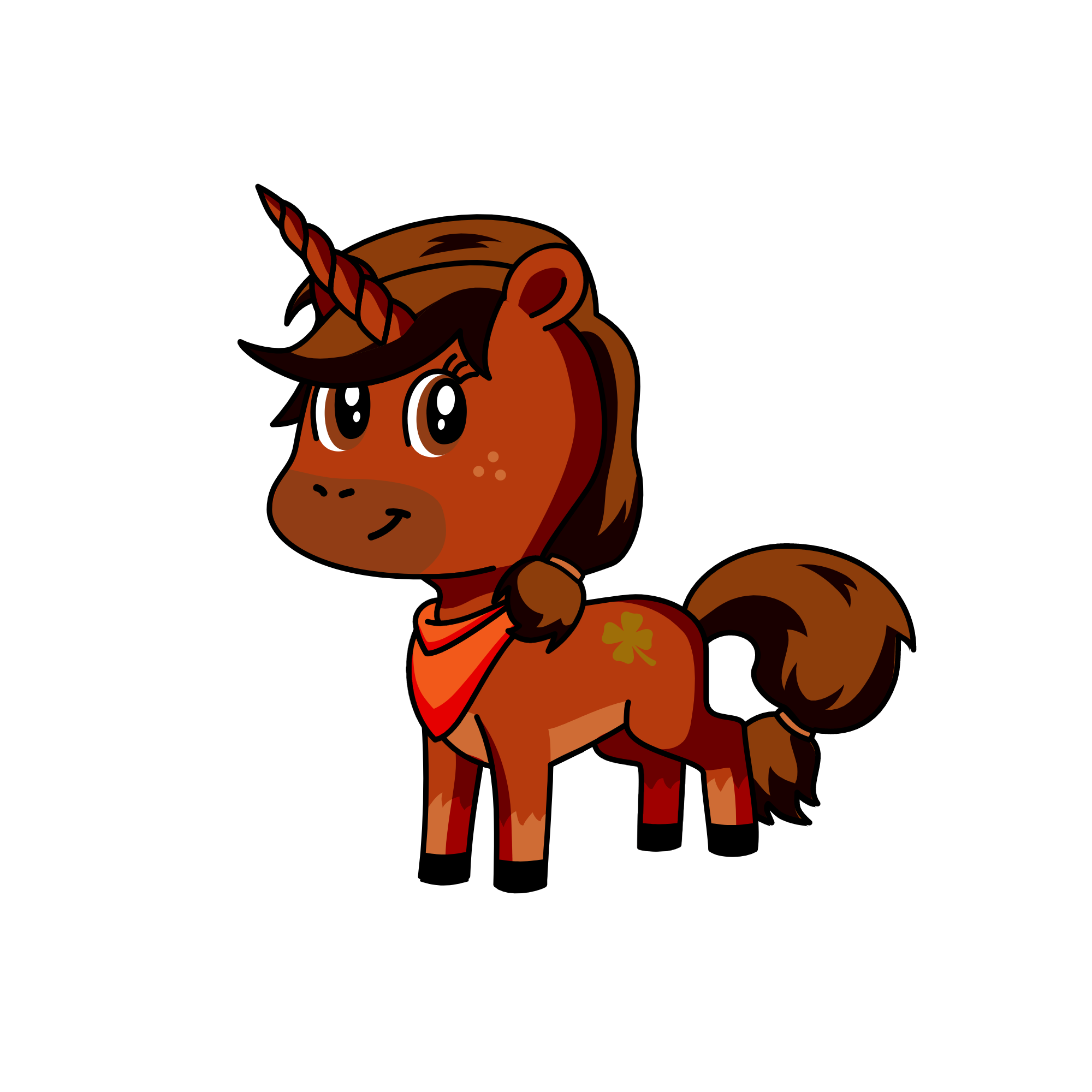 brownie , the unicorn