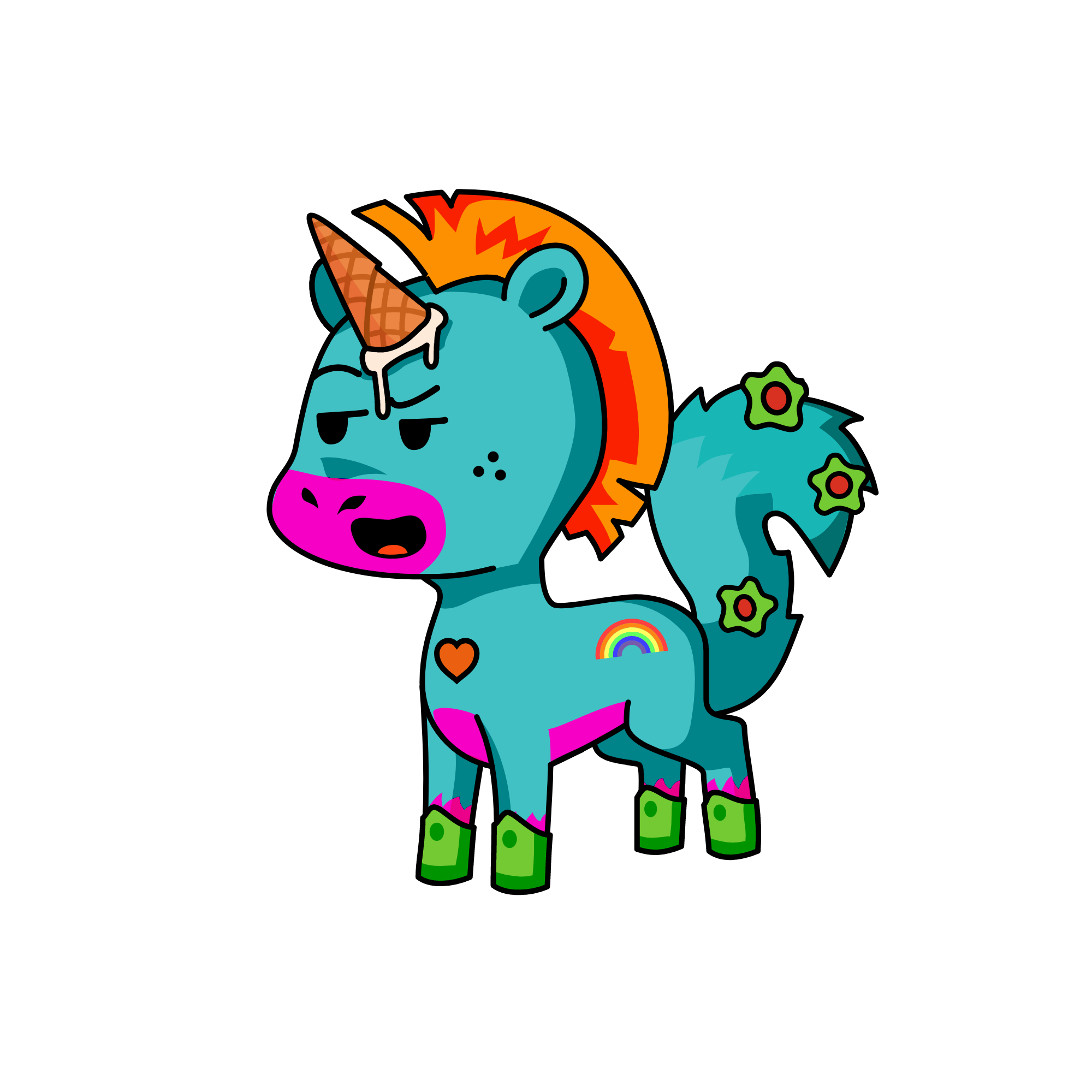 coomsock, the unicorn