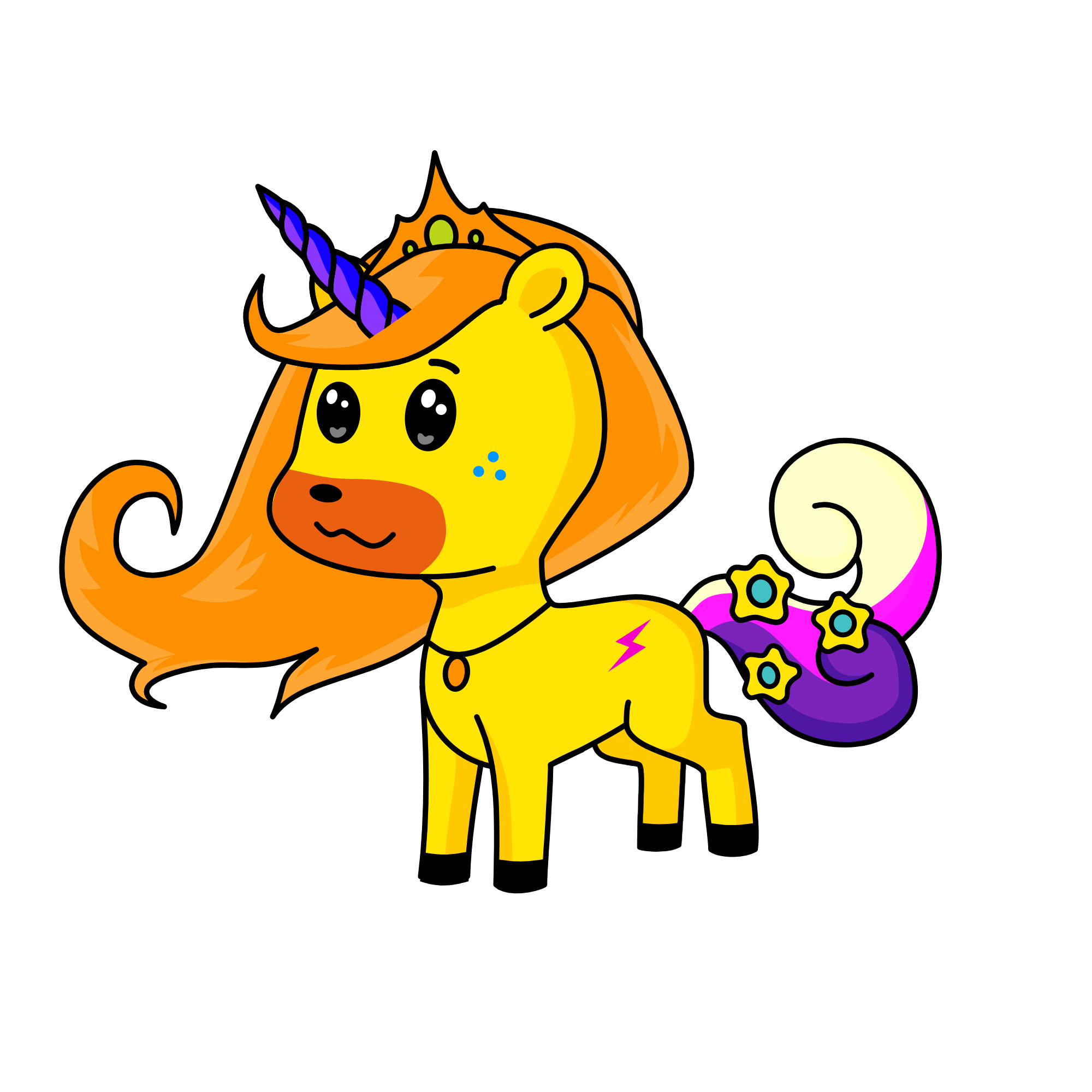 Lilly, the unicorn