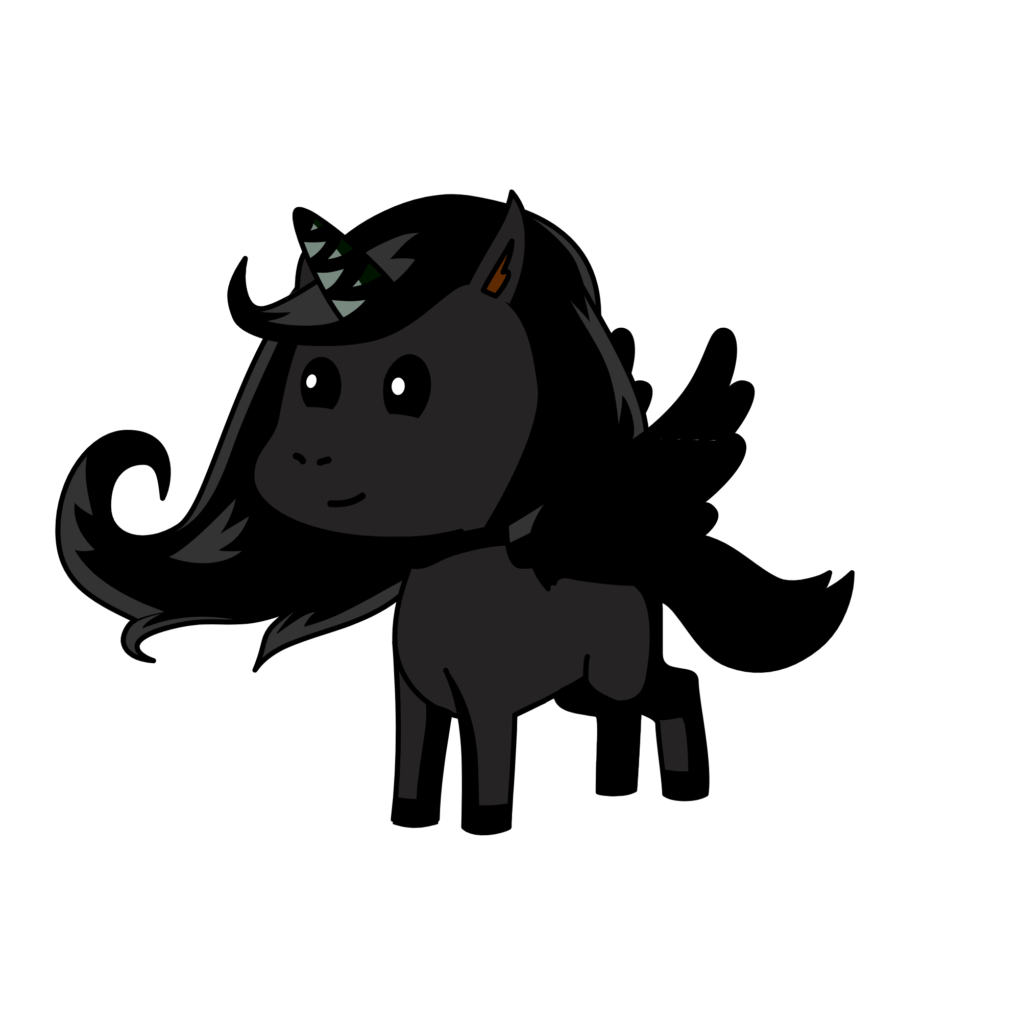 Black Jack, the unicorn
