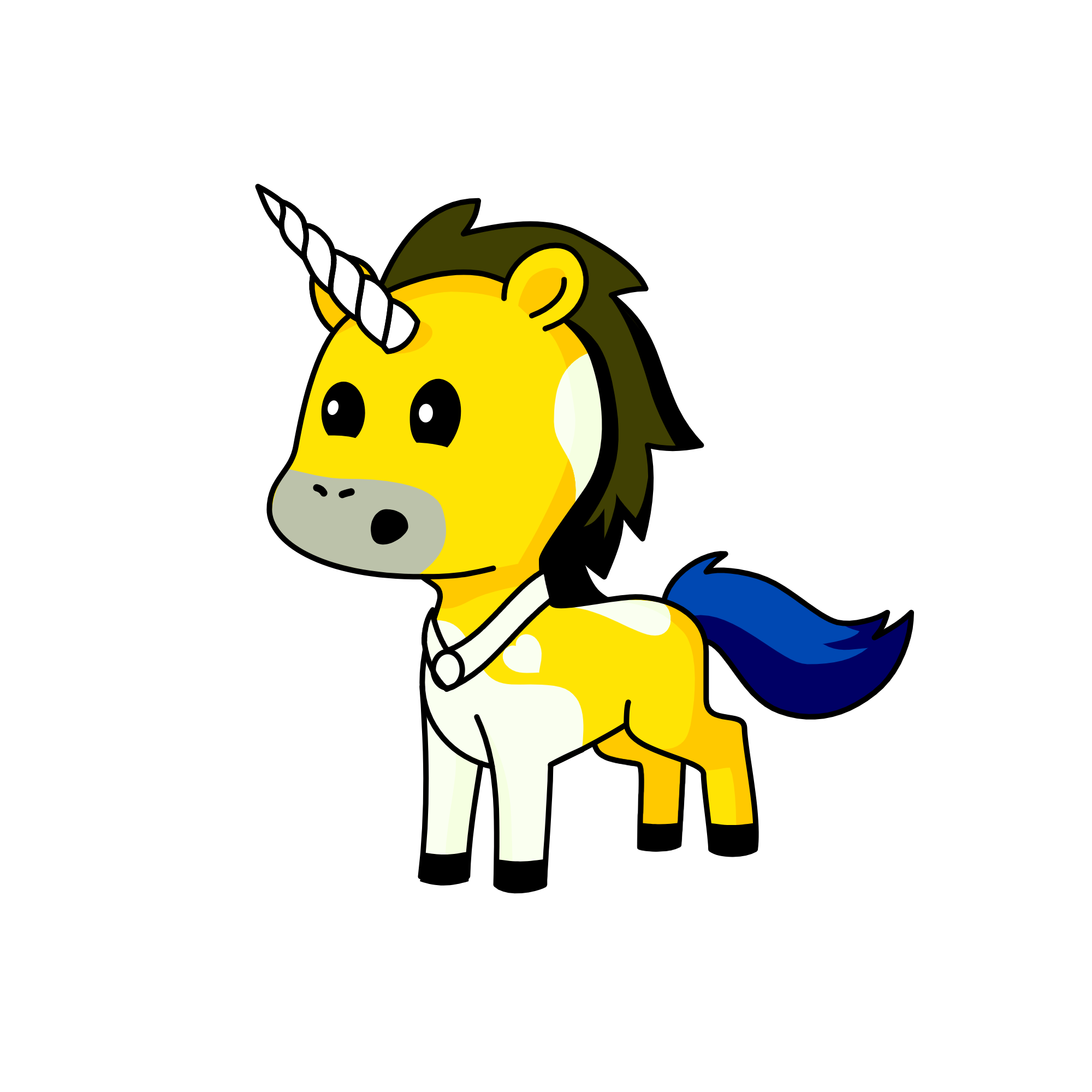homer, the unicorn