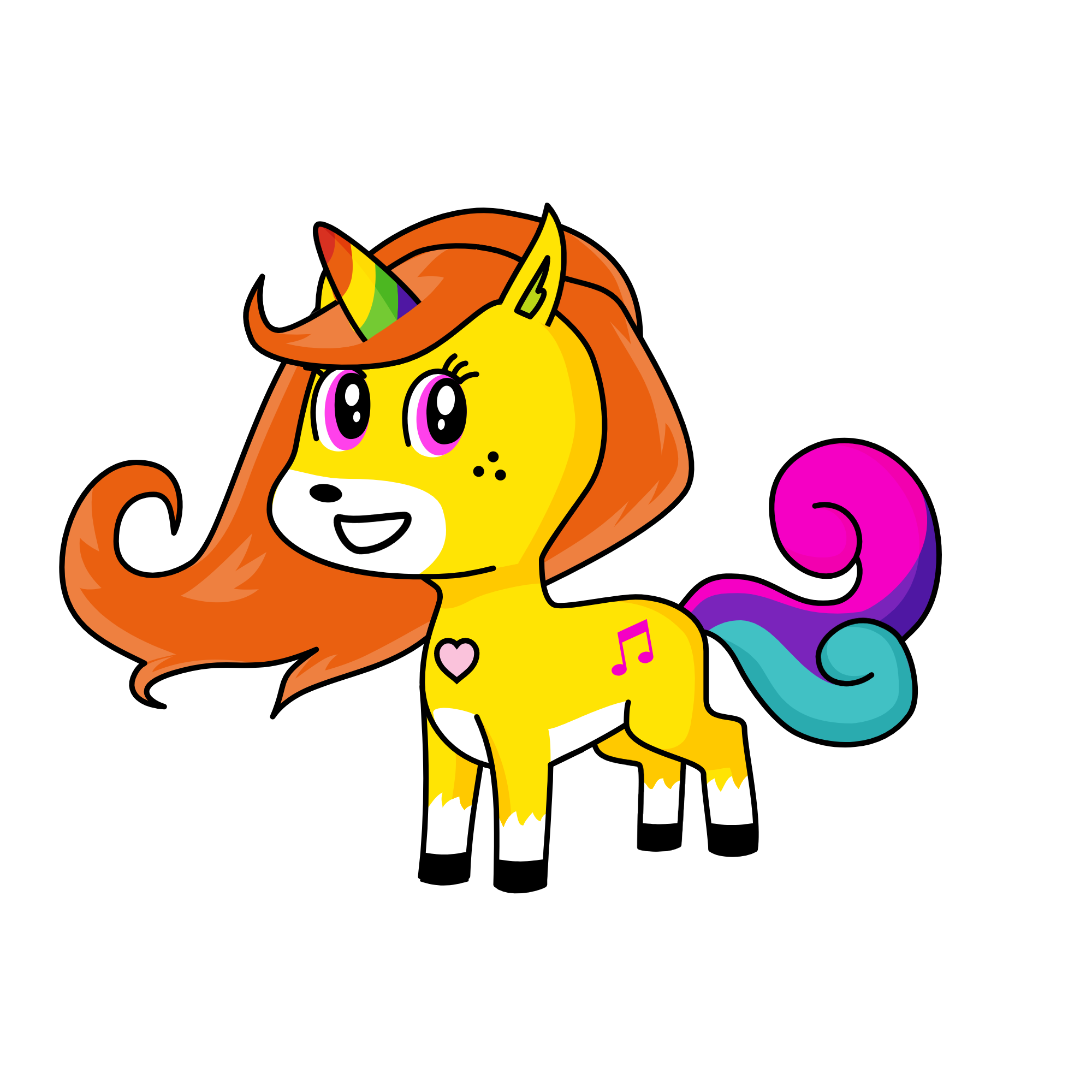 Starlight, the unicorn