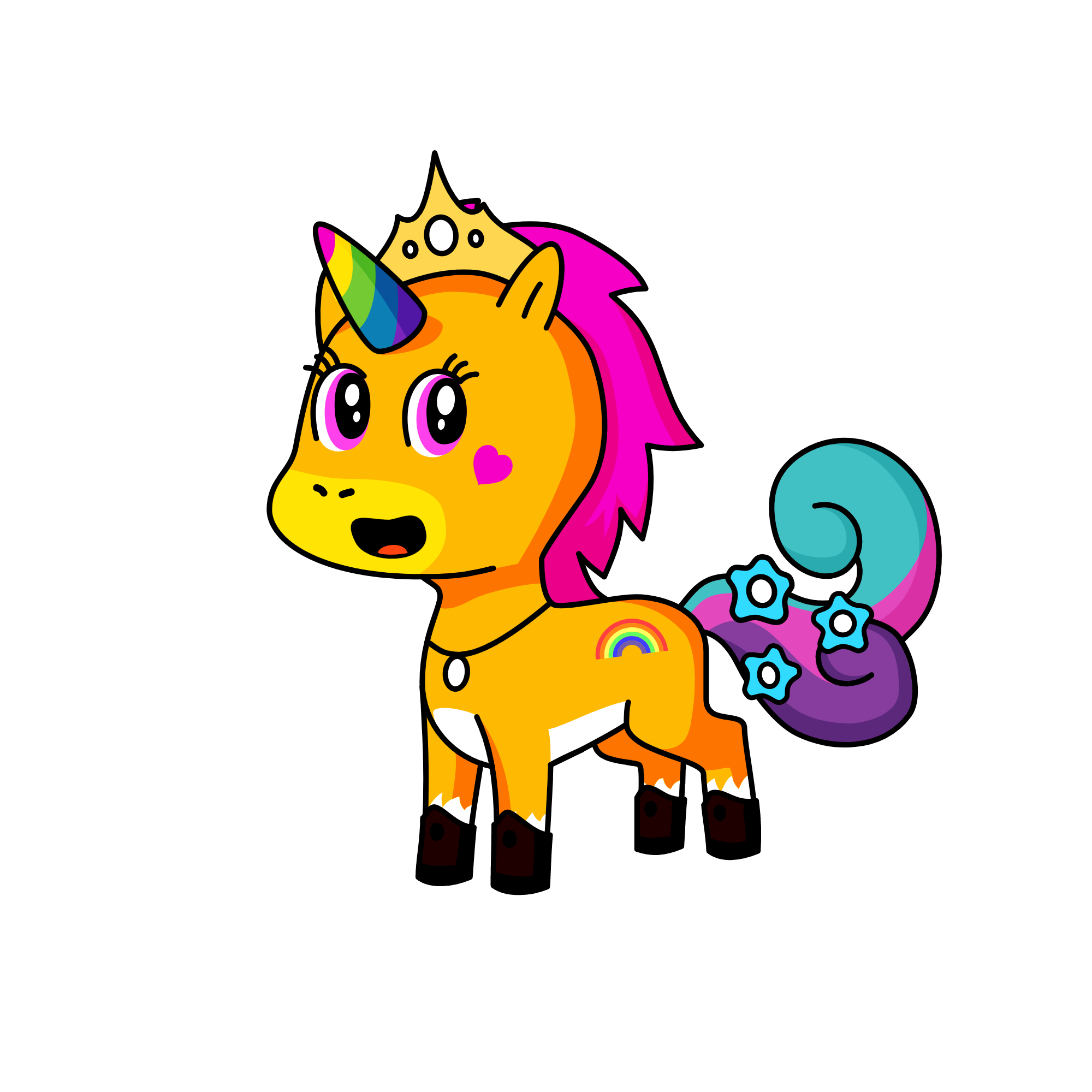 Queen Unicorn, the unicorn